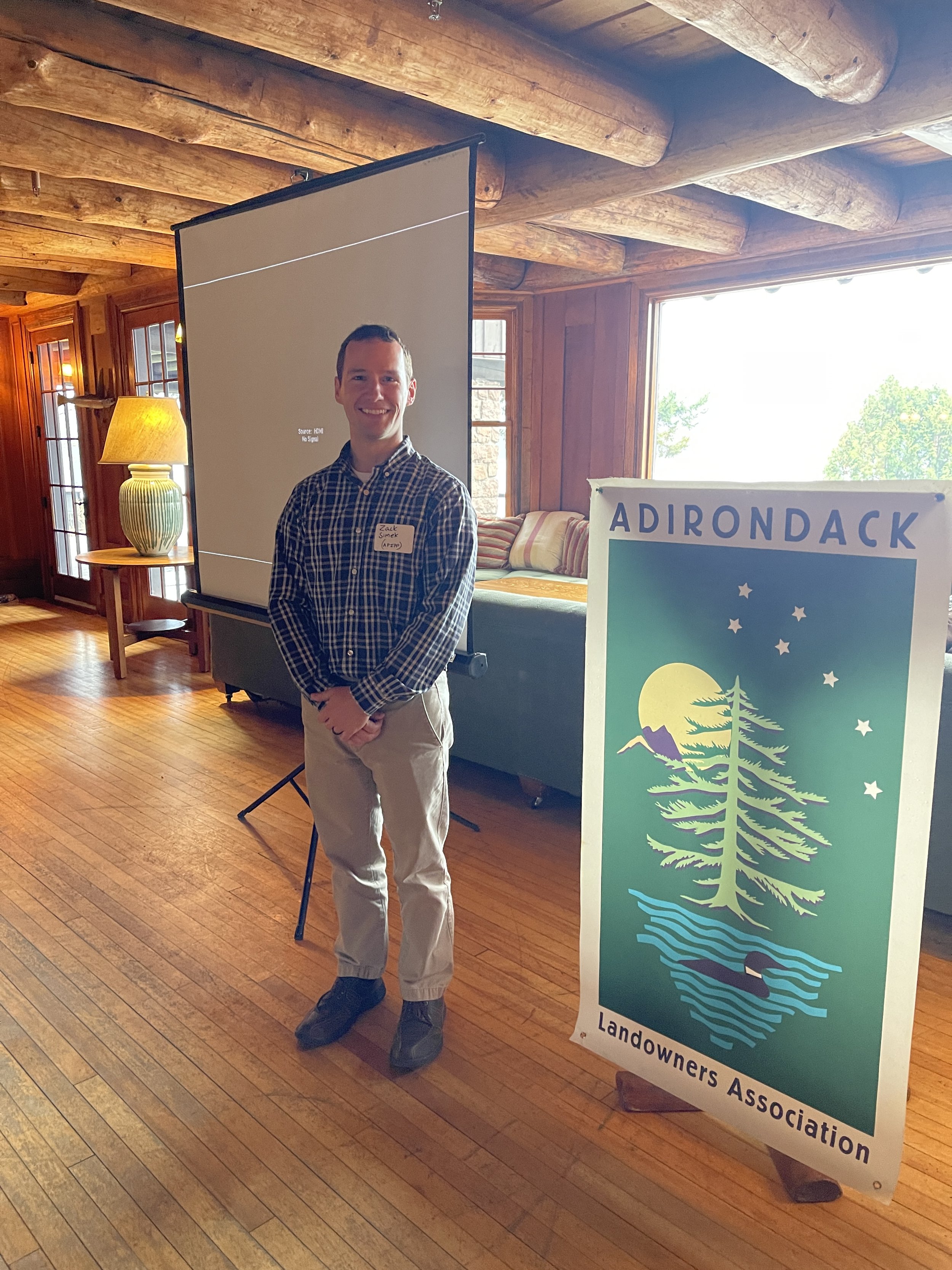 Zack Simek, Adirondack Park Invasive Plant Program