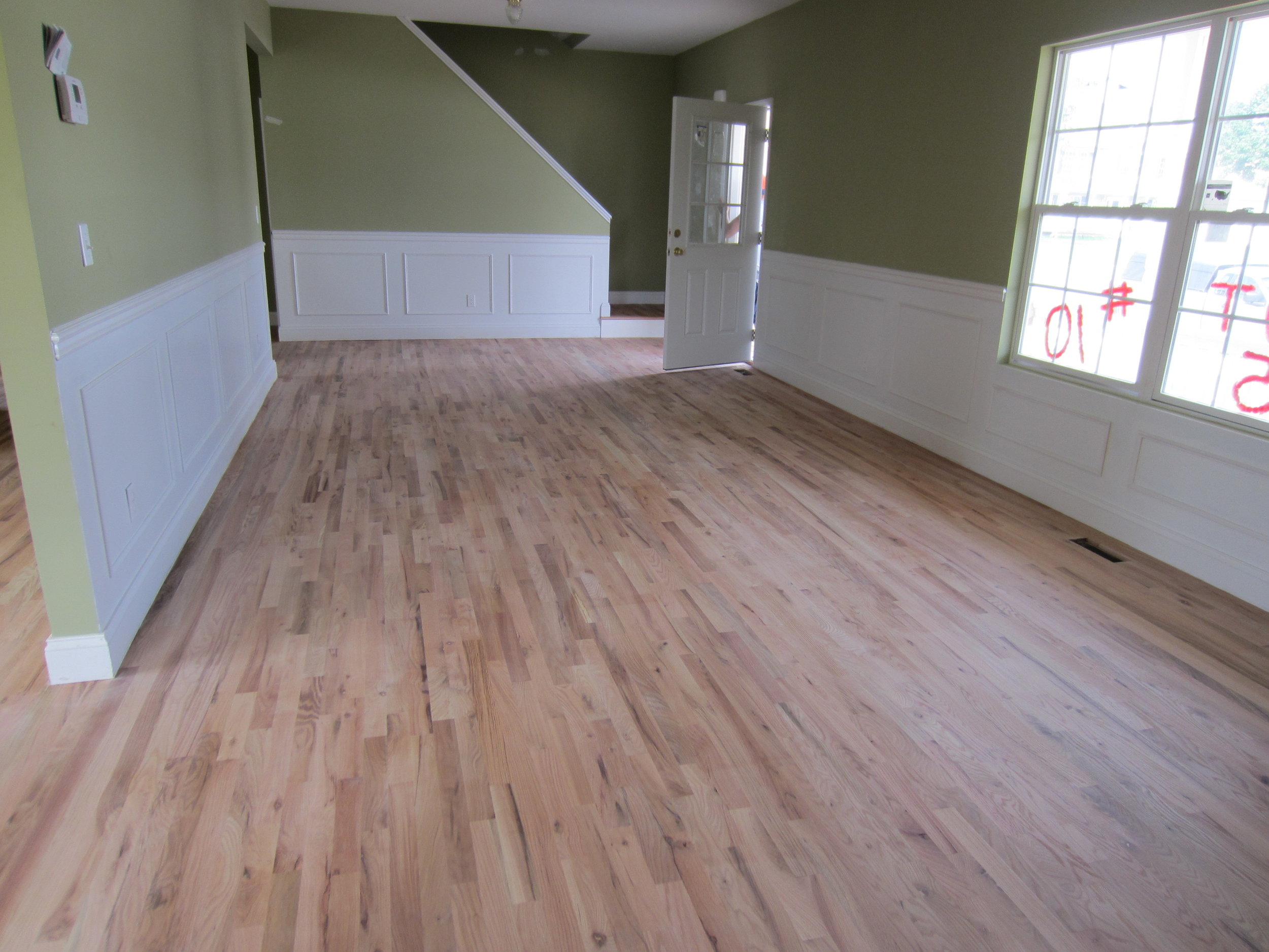 Hardwood Floor Refinishing Project How