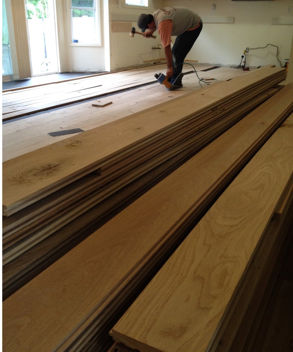 Unfinished Hardwood Flooring, What Is Prefinished Flooring