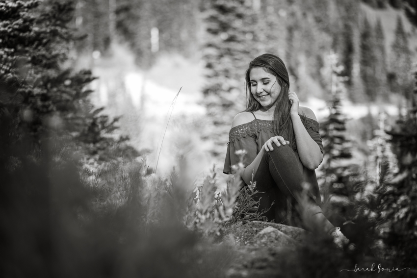 Olympia Senior Photography Lake Tipsoo Mt. Rainier