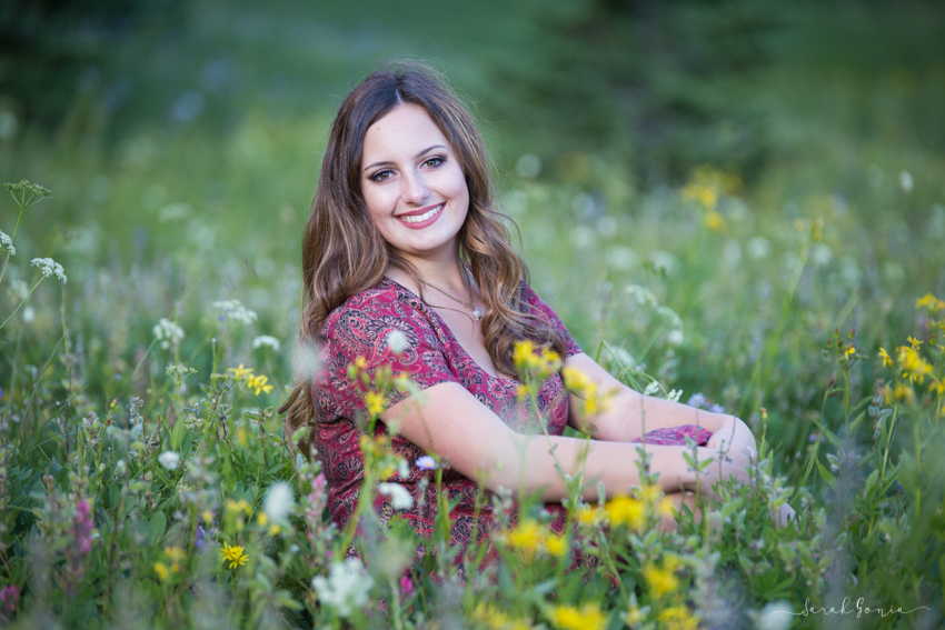 Olympia Senior Photography Lake Tipsoo Mt. Rainier