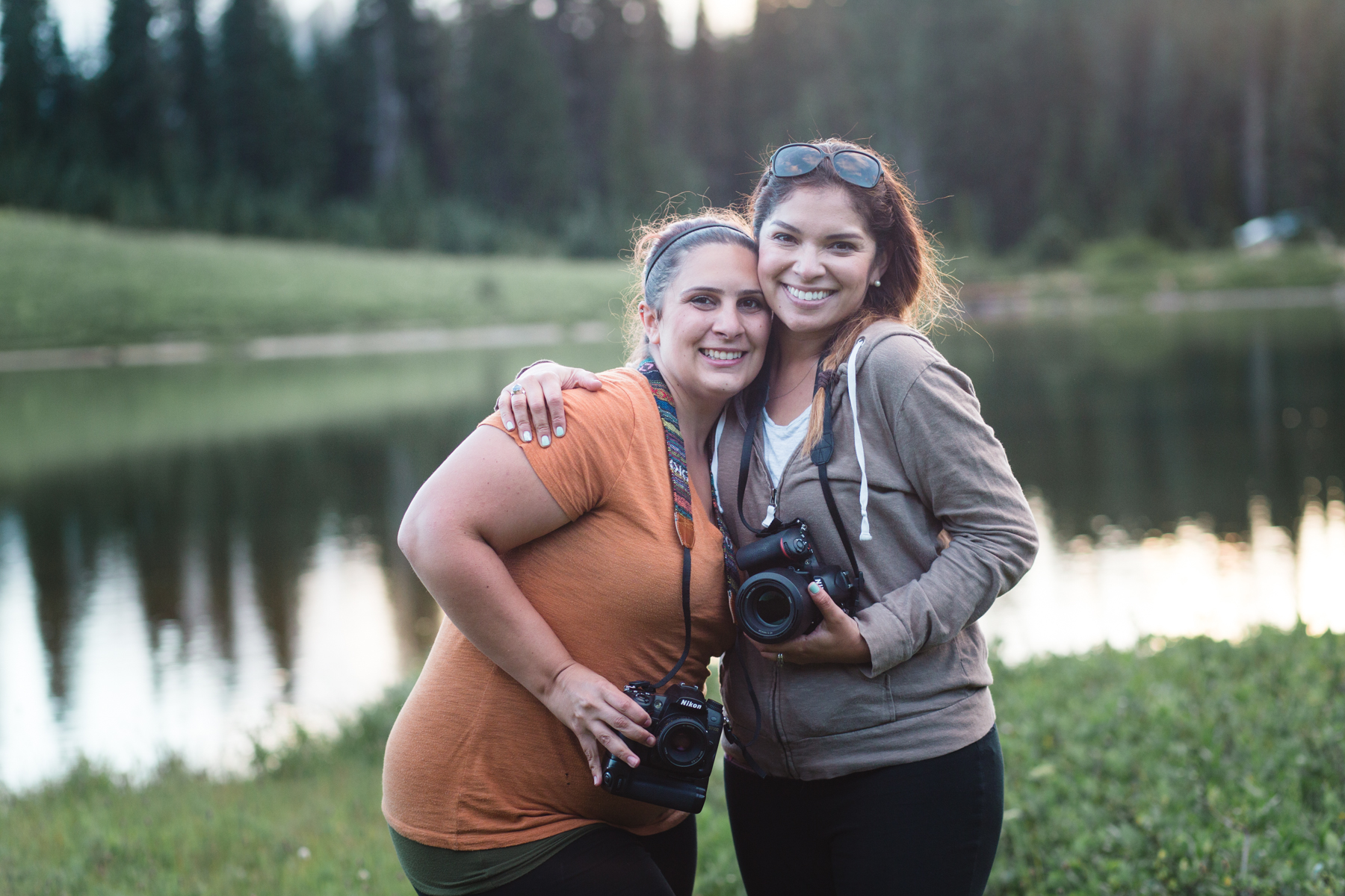 Olympia Senior Photography Lake Tipsoo Mt. Rainier