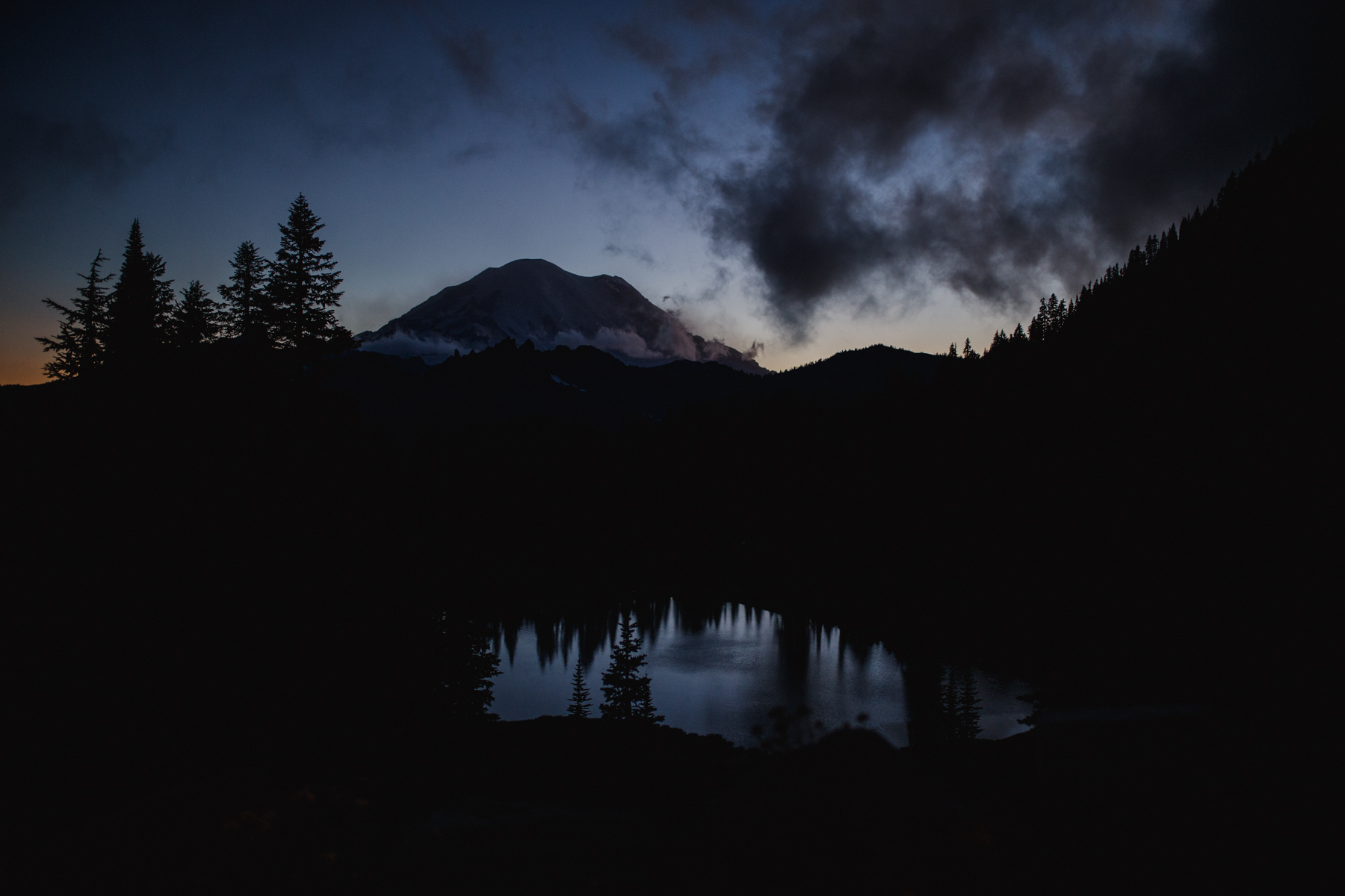 Olympia Senior Photographer Lake Tipsoo Mt. Rainier