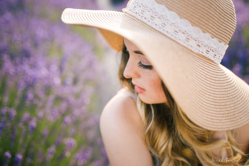 Pacific Northwest Senior Photographer Evergreen Lavender Farm