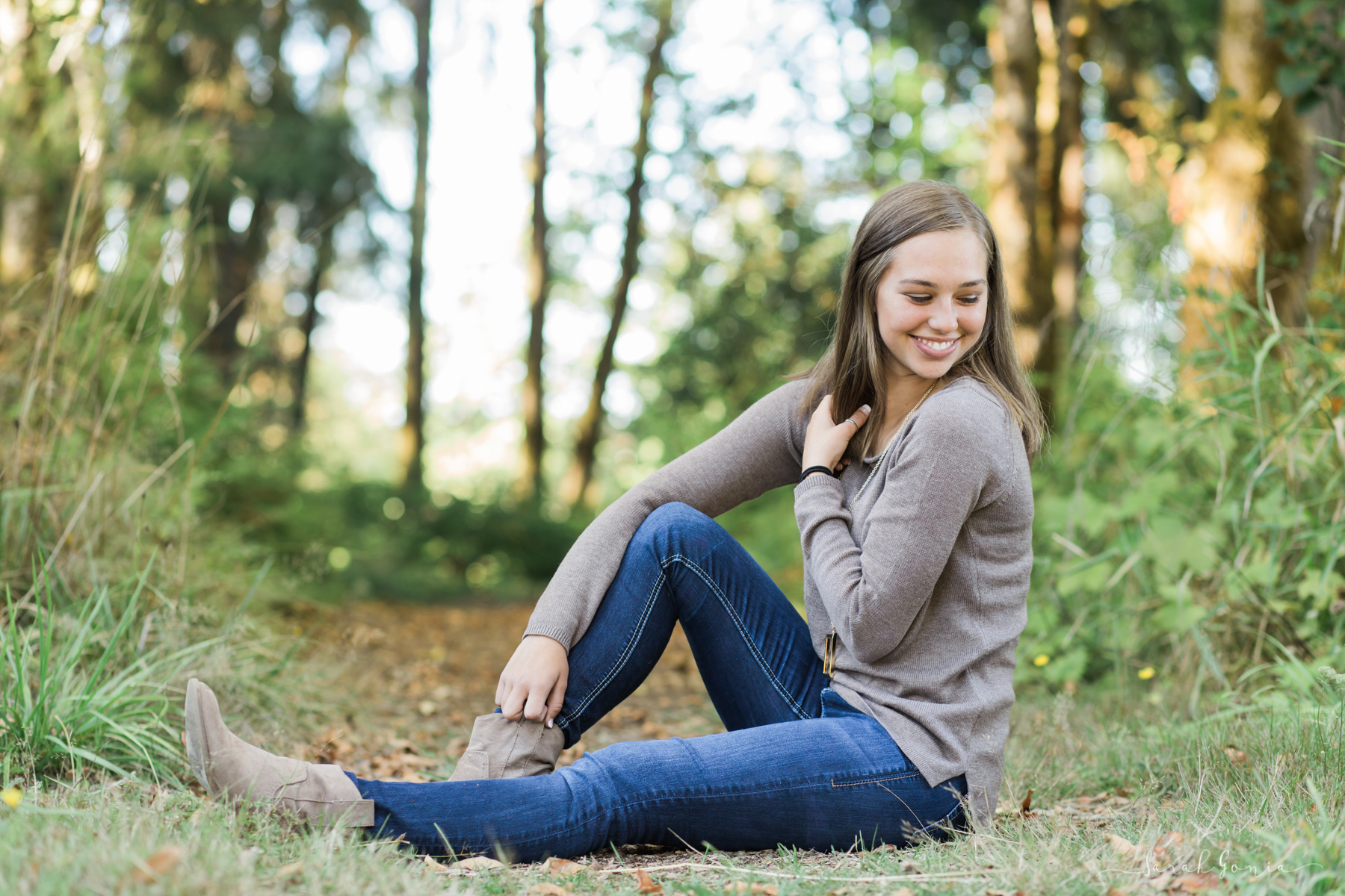 Olympia Senior Photographer Pioneer Park Tumwater