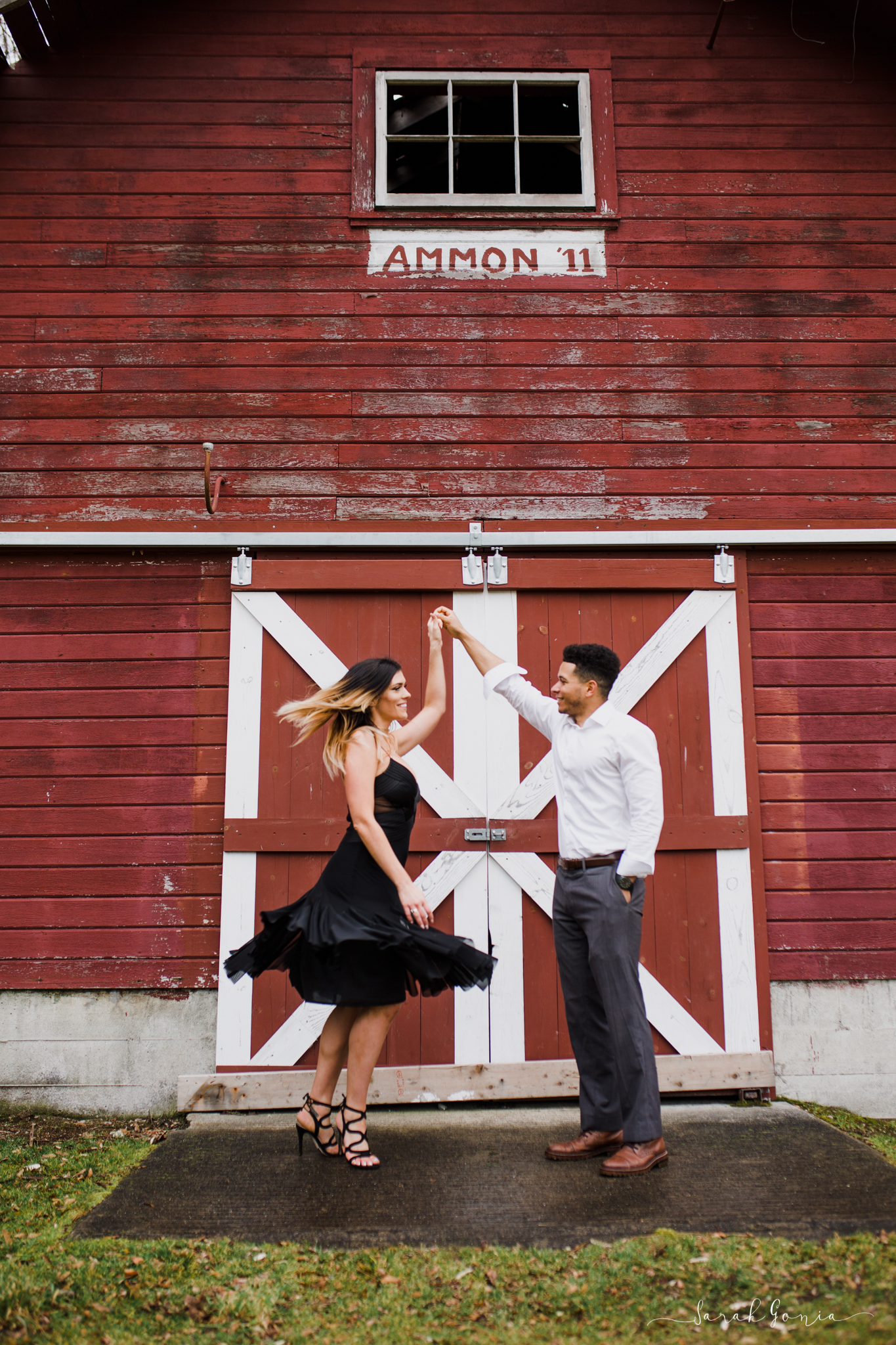 Olympia Photographer Engagement, Love Stories and Weddings Barn Dancing