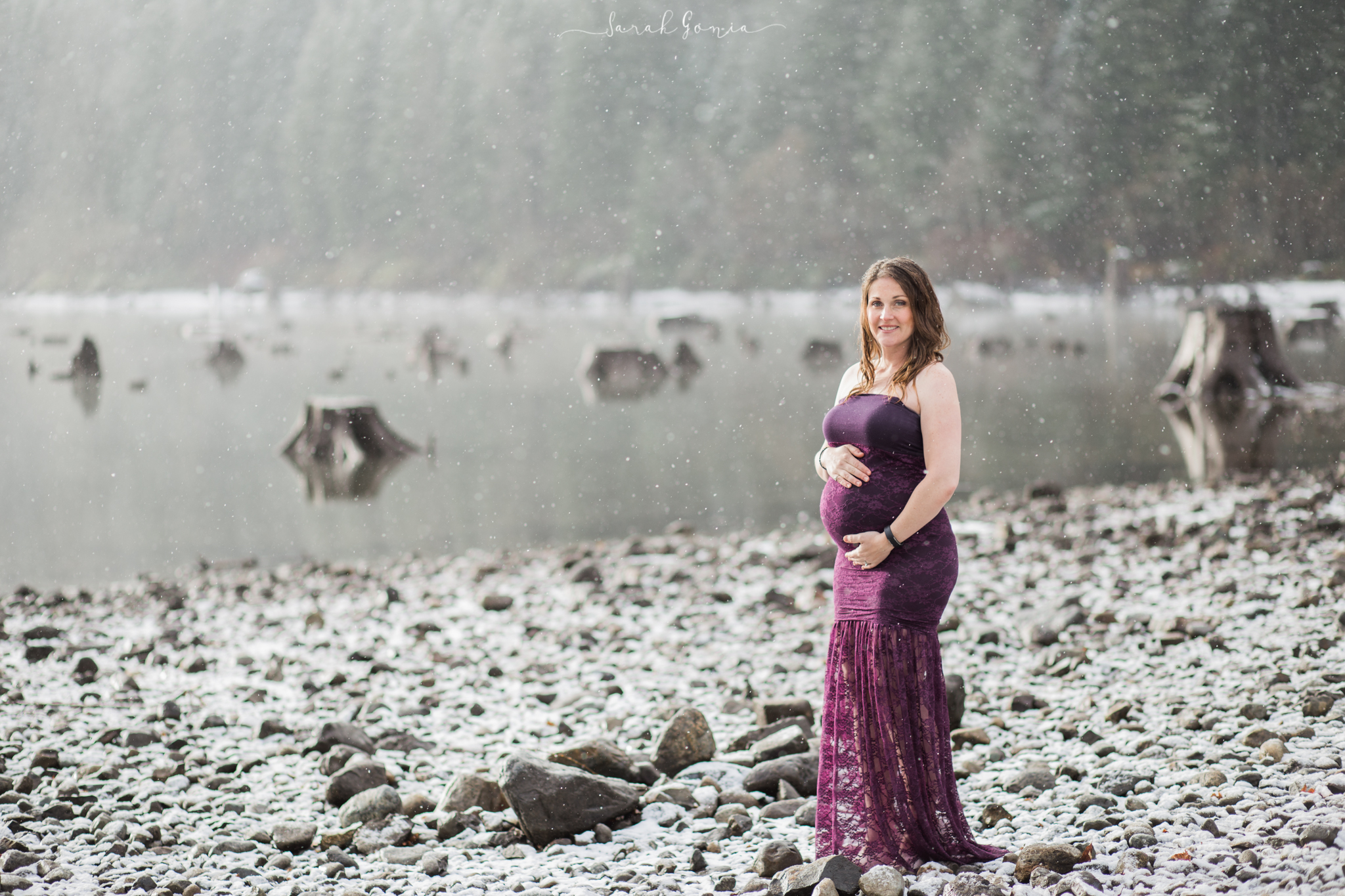 Rattlesnake Lake Portrait | North Bend Maternity Photographer
