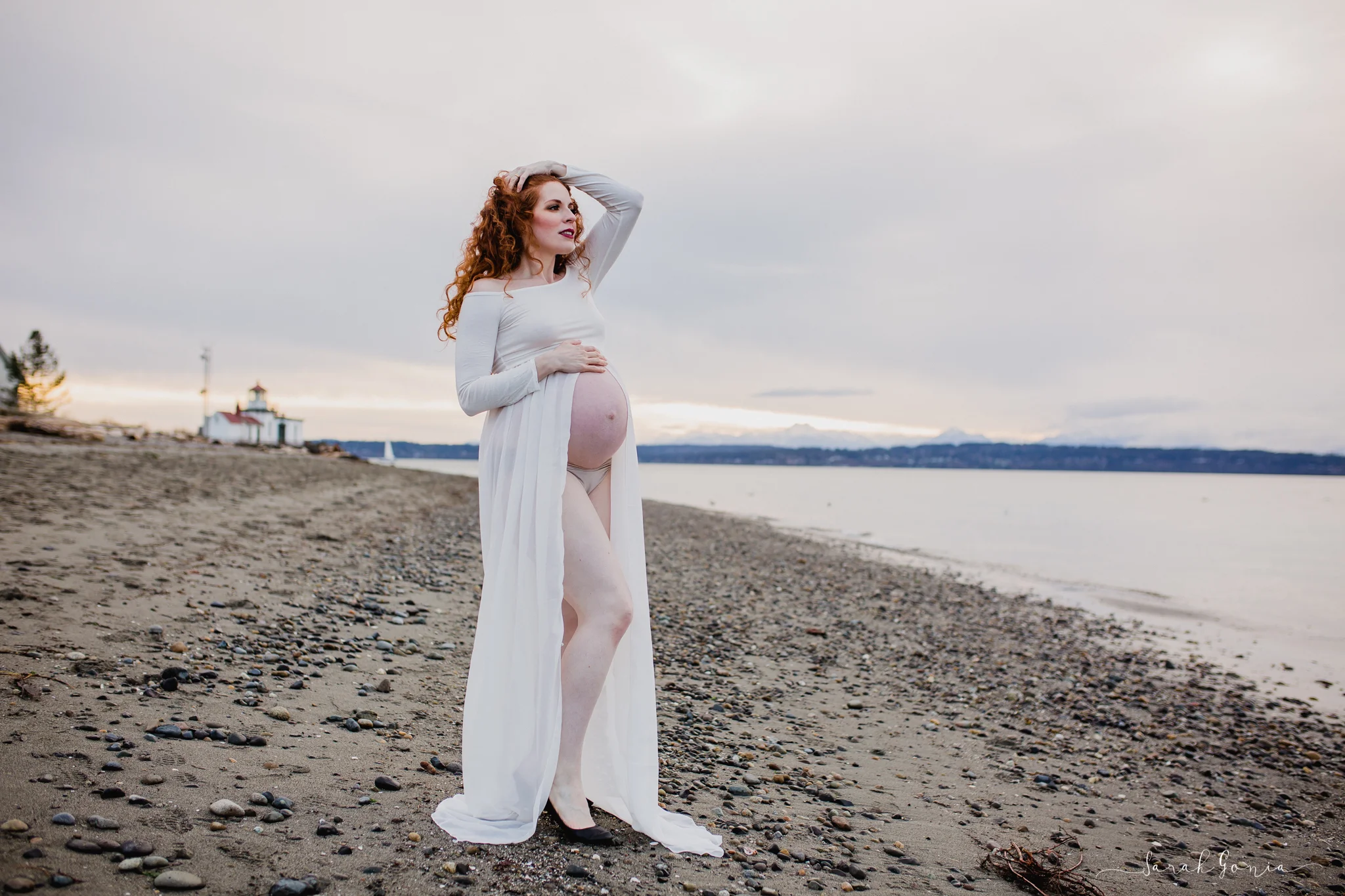 Discovery Park Maternity Portrait | Seattle Maternity Photographer