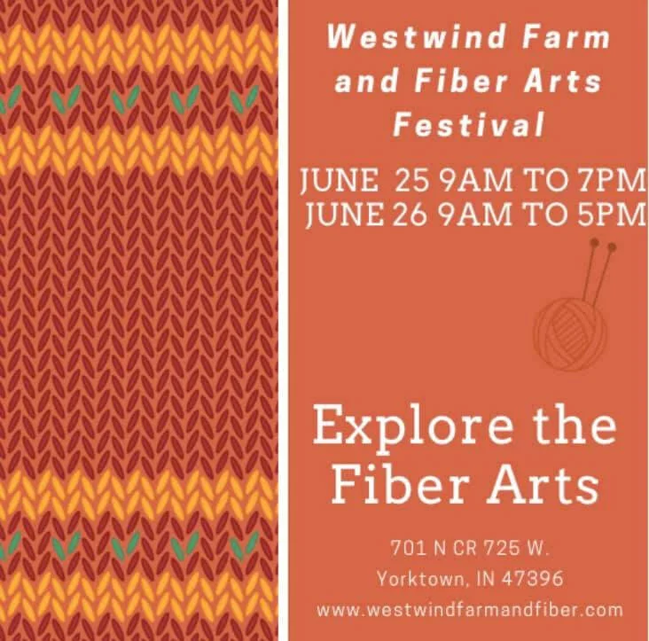 New Festival! Westwind Farm &amp; Fiber Arts 