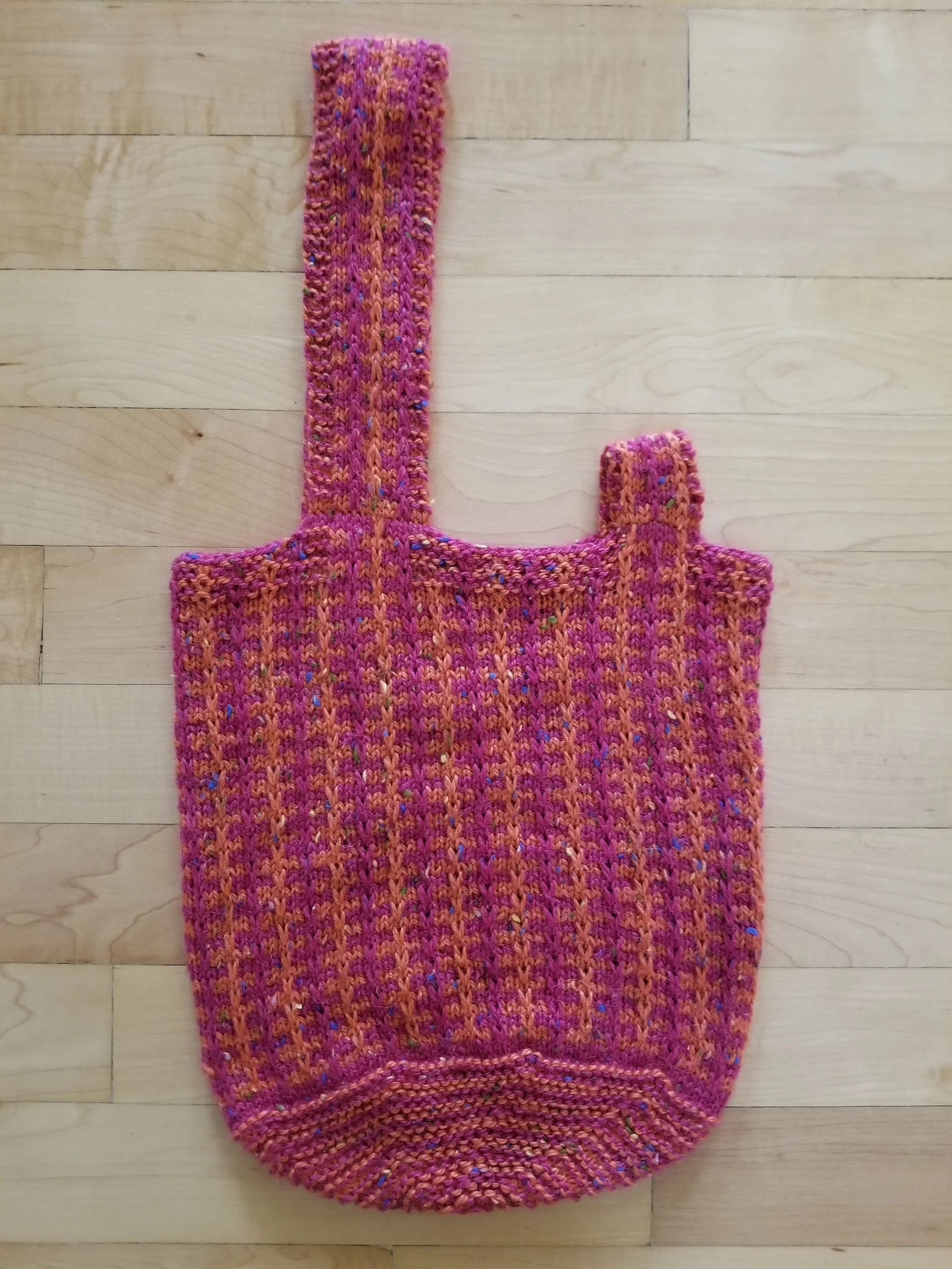 Knitting 202: Mosaic Dumpling Bag at A Yarn Market