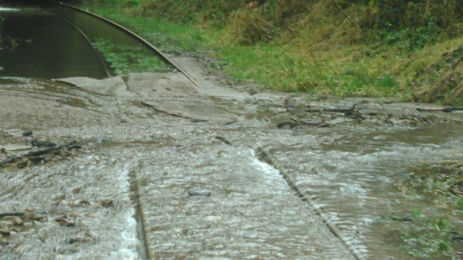 Drainage CONditions - North portal, TUnnel 19