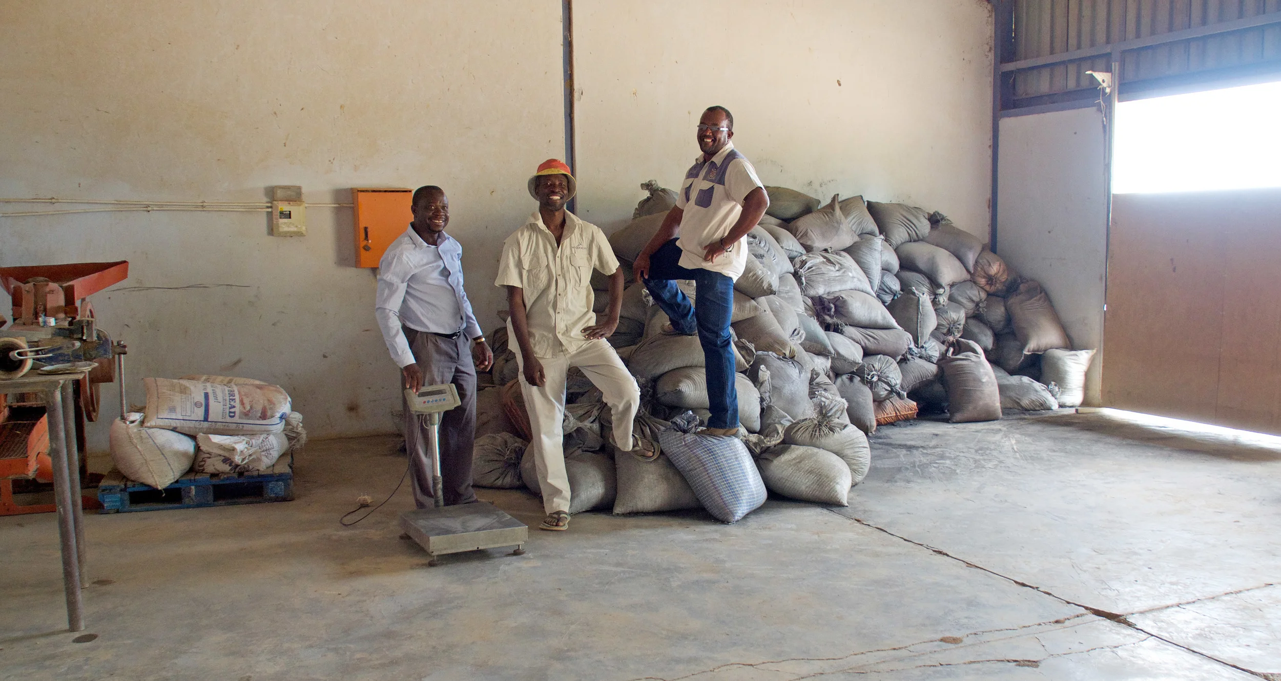 8 tonnes of biochar at Warmquelle - Wilbard, Robbin and Bennie 