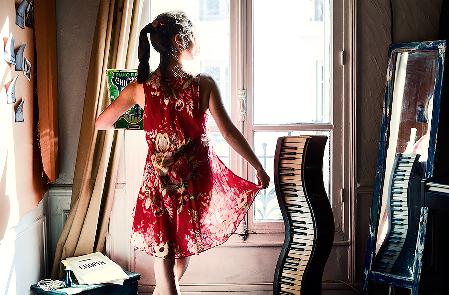 My First Piano Recital Photography : Clara Abi Nader - Nikon D7000 - 35mm f/1.8 - tripod and 10sec timer