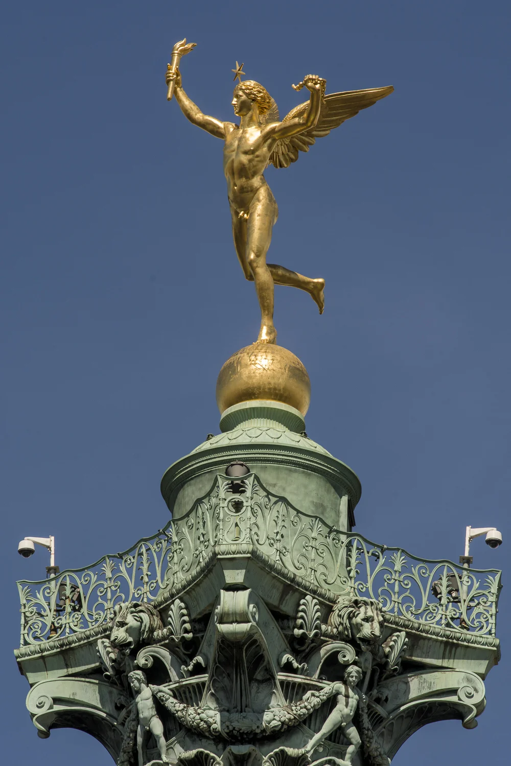 Column of July, Bastille - PHOTOGRAPHY : ALEXANDER J.E. BRADLEY - NIKON D7100 - NIKKOR 80-200MM F/2.8 @ 200MM - F/16 - 1/250 - ISO:100