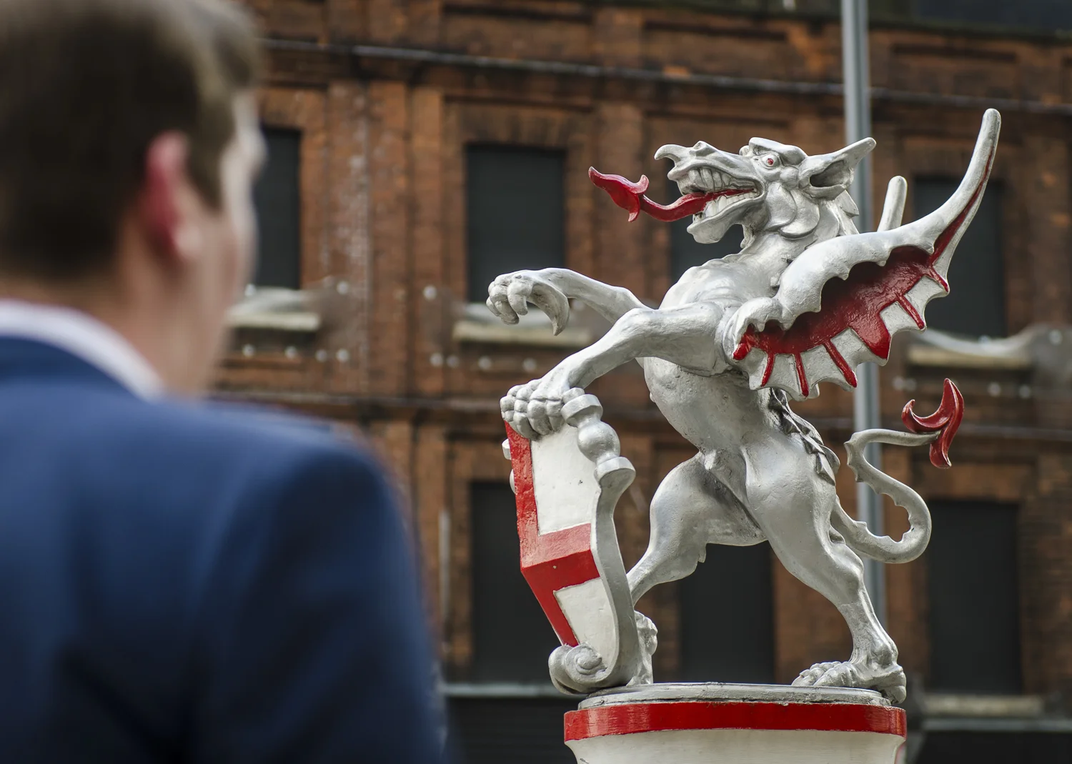 City of London Border Dragon - PHOTO: ALEXANDER J.E. BRADLEY - NIKON D7000 - 24-70MM F/2.8 @ 70 MM - F/2.8 - 1/250 - ISO 100