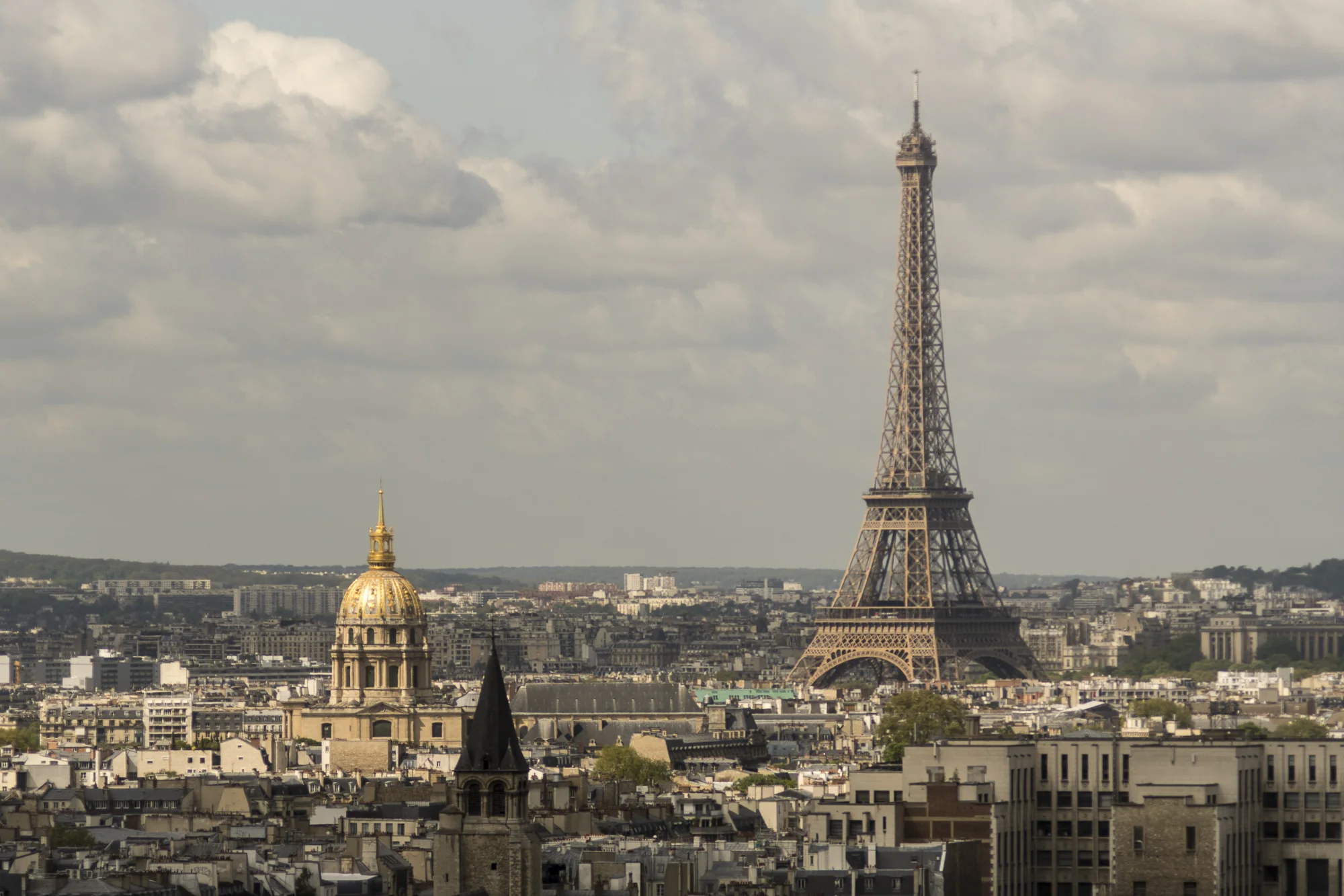 Eiffel Tower From the Belfry PHOTOGRAPHY : ALEXANDER J.E. BRADLEY • Nikon D500 • AF Zoom-NIKKOR 80-200mm f/2.8D ED • 145mM • F2.8 • 1/6400 • ISO 100