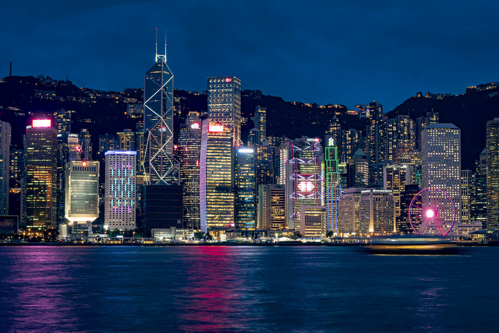 Hong Kong Night Photo