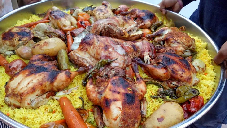 Typical JORDANIAN Dinner