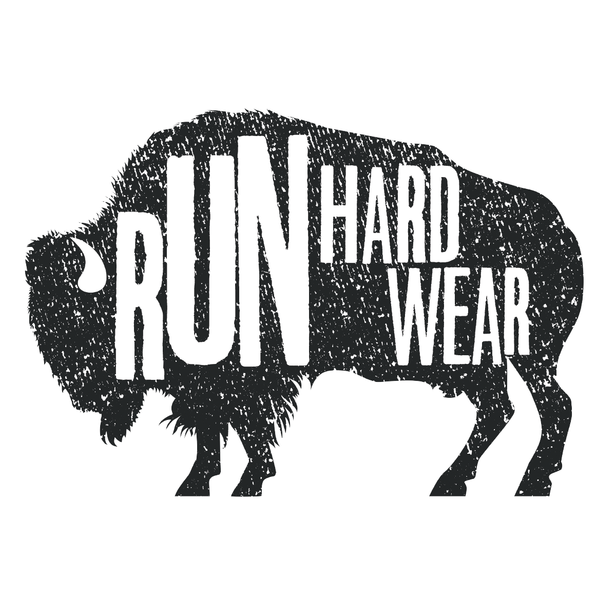  branding &amp; logo created for Run Hard Wear 