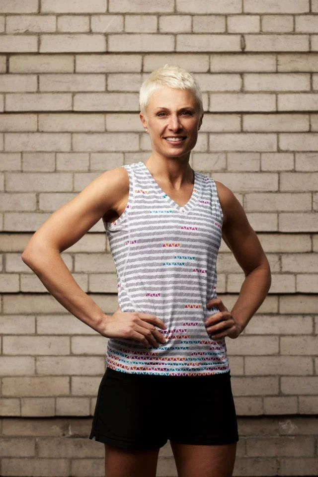 sublimated tank designed for Run Pretty Far