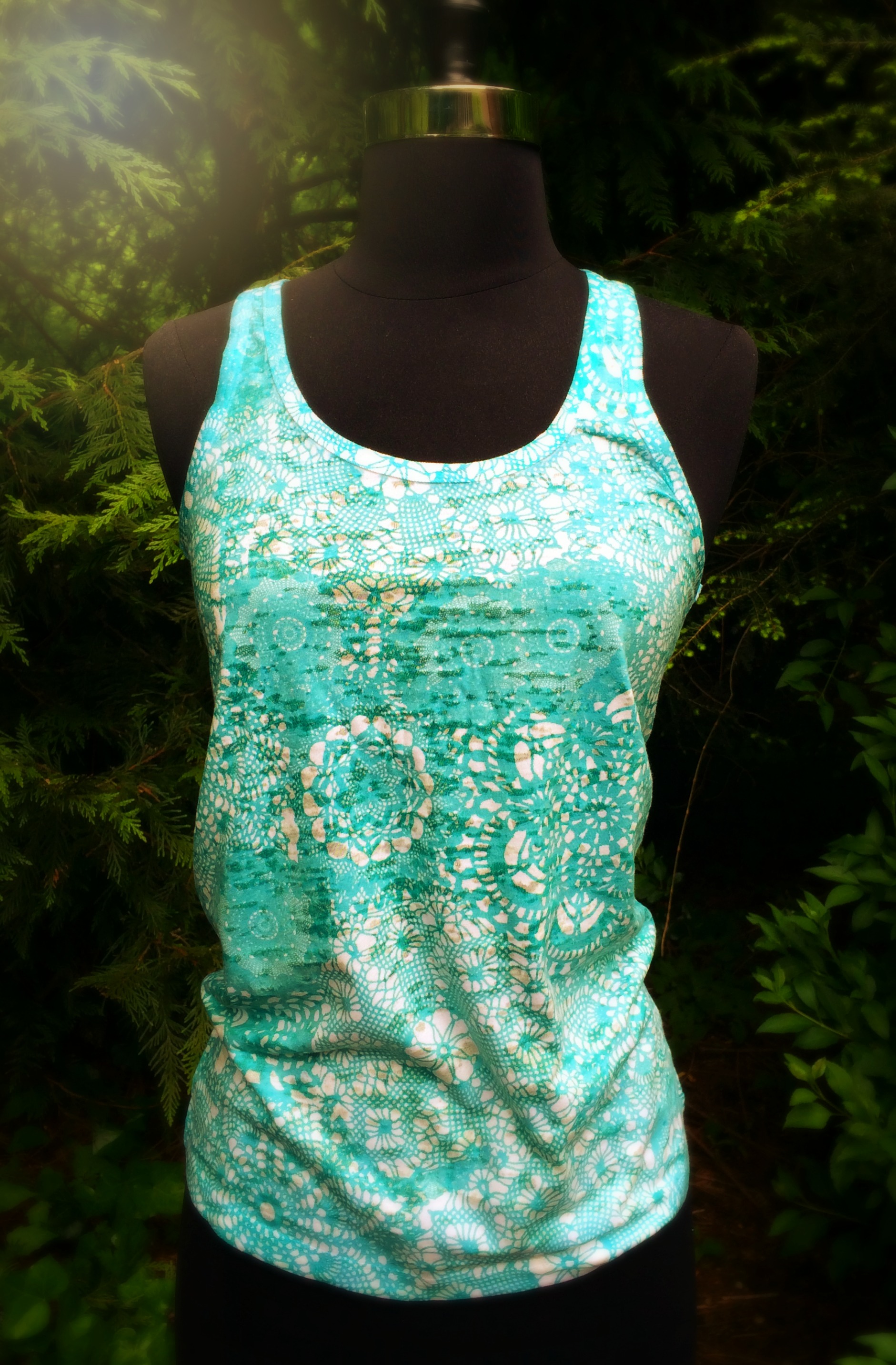  sublimated tank designed for Run Pretty Far 