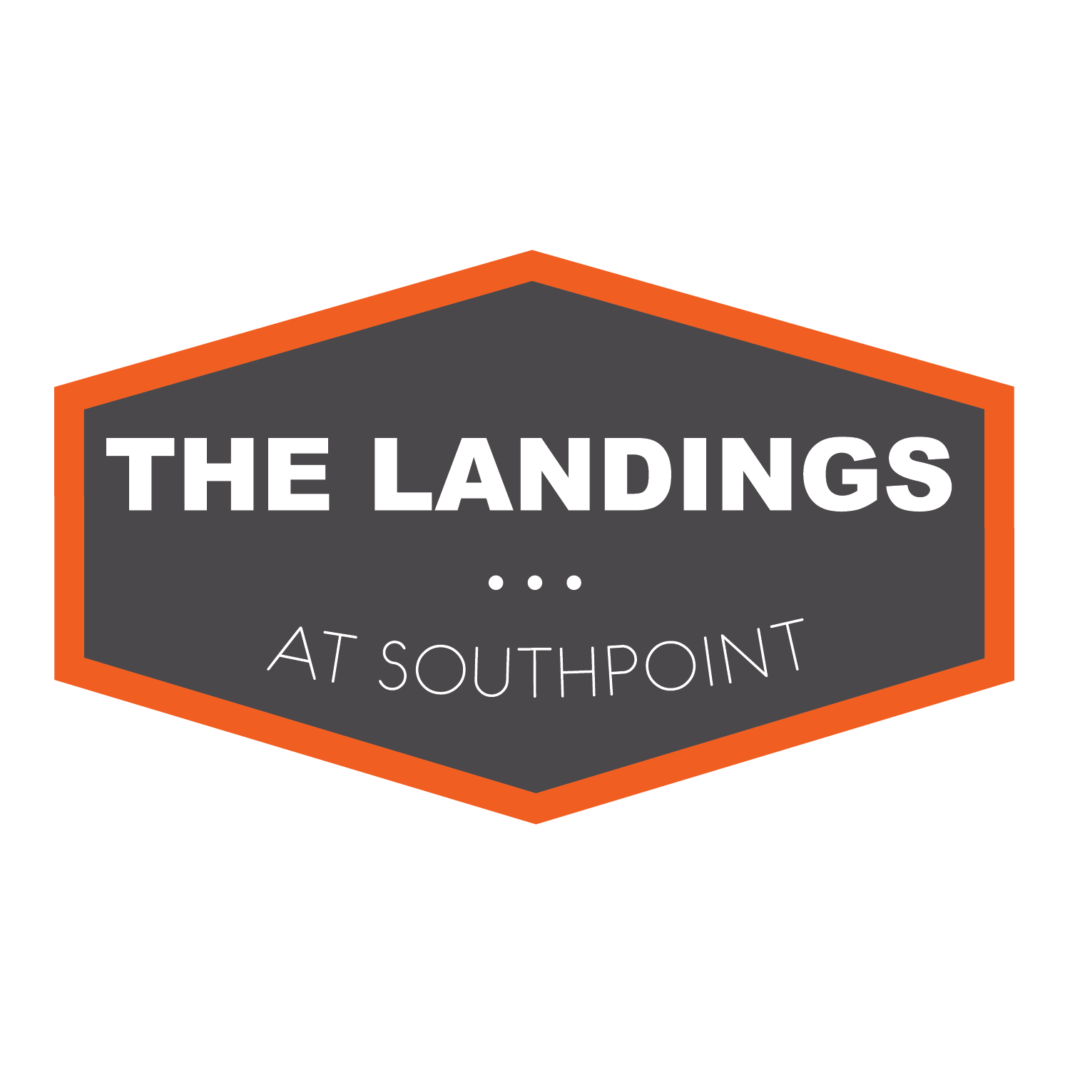  branding &amp; logo created for apartment complex the Landings at Southpoint 