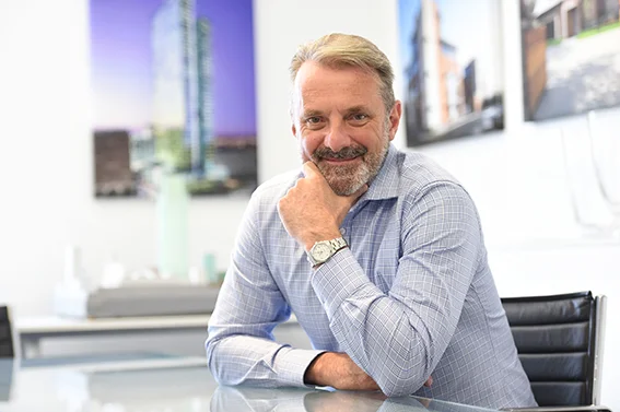 Harry Calder Chairman Harry's reputation in the industry is renowned. He is very much hands on at the concept and strategy stages of architectural projects.
