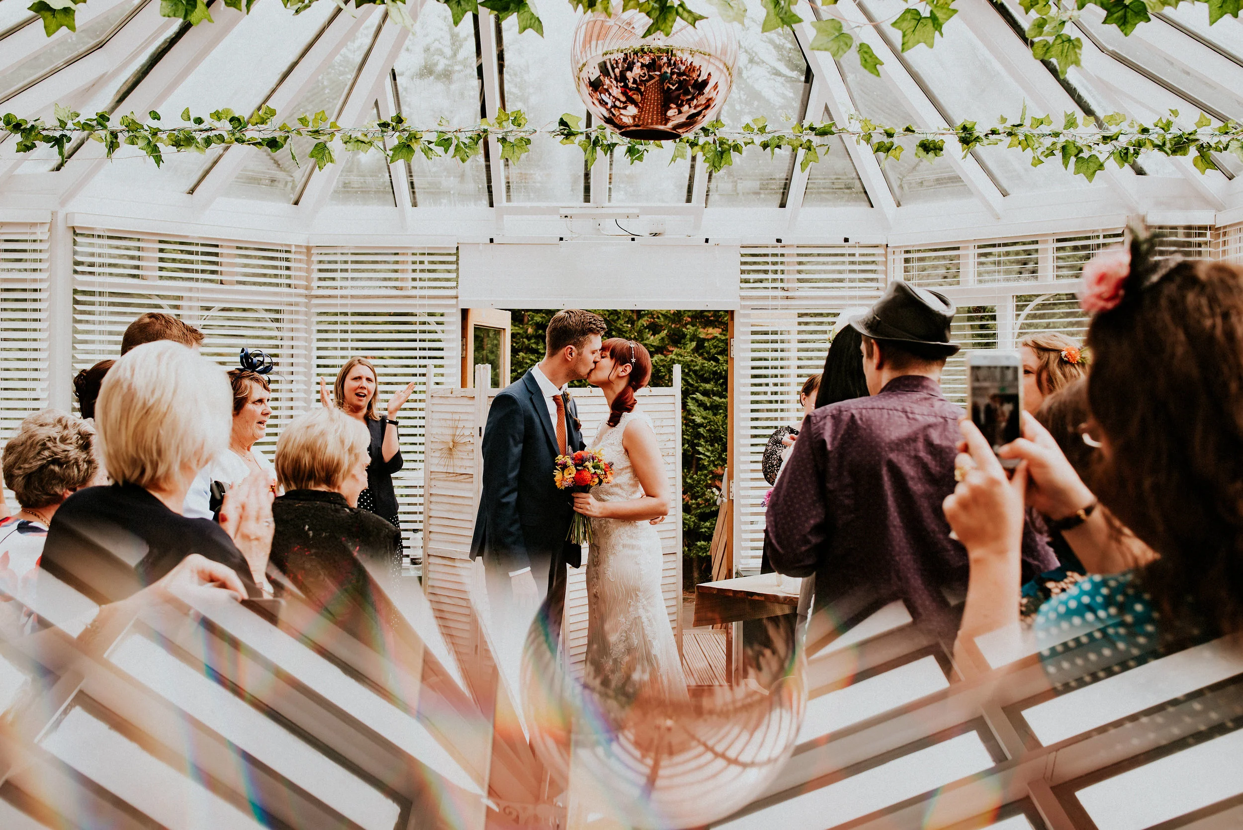 Industrial brutalist city portraits, Magic made amidst the Roger Stevens building, Concrete meets heart in this 1960's inspired Faversham Leeds wedding