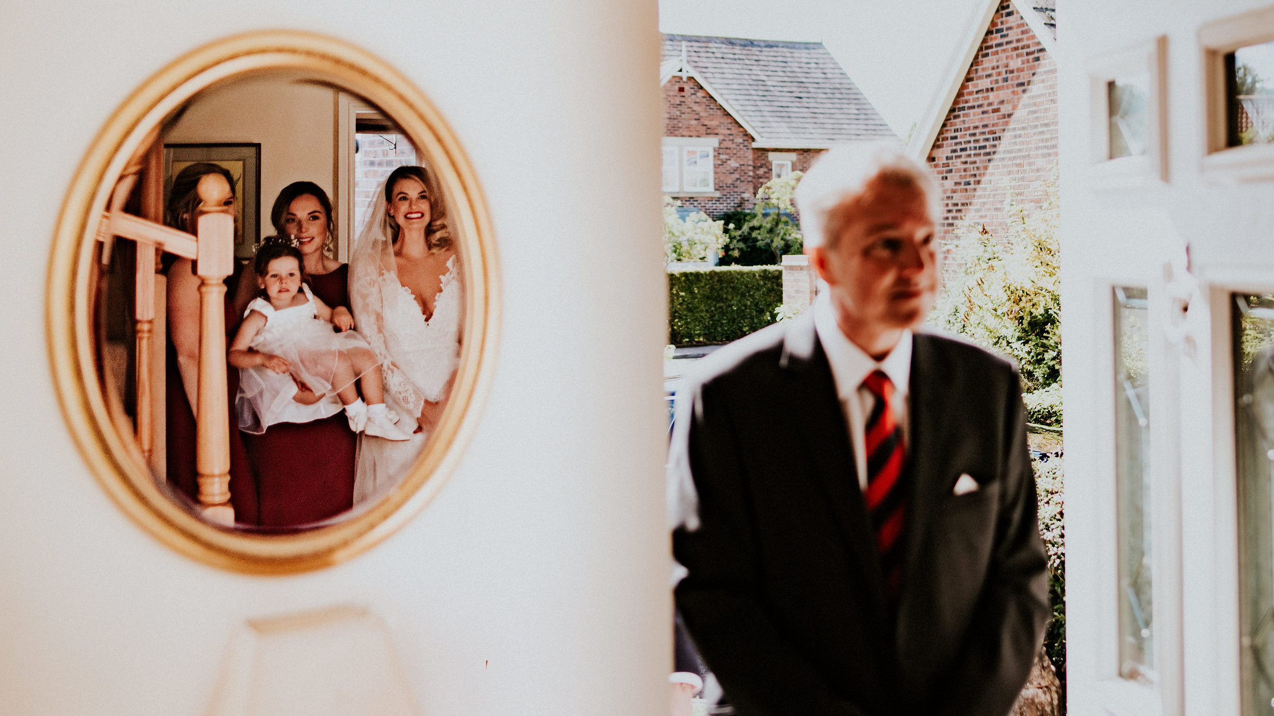 father-bride-first-look-mirror-reflections-creative-alternative-wedding-photography-in-yorkshire-whitby.jpg