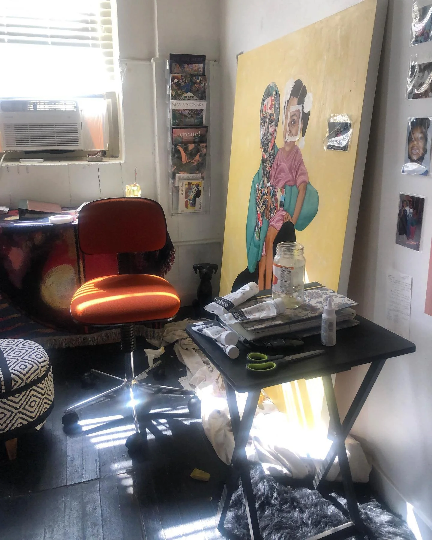 Yesterday was a transformative day. I questioned everything - from work, practice, studio, belonging/community, etc and how they relate to caregiving without losing myself. Spaces that typically make me feel alive haven&rsquo;t felt whole in a while.