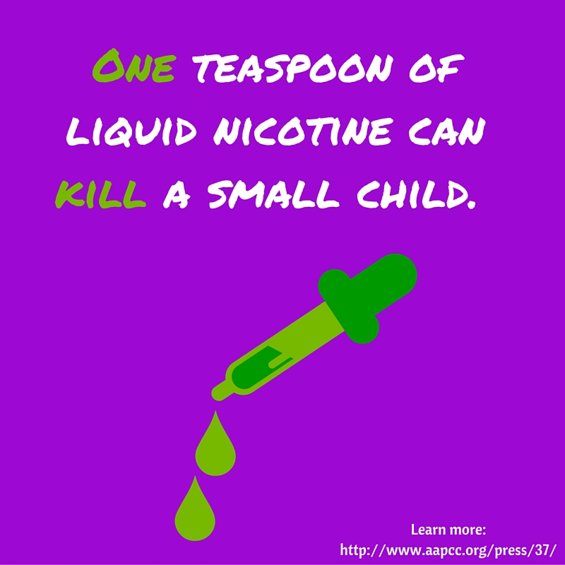 One teaspoon of liquid nicotone can kill a small child..jpg