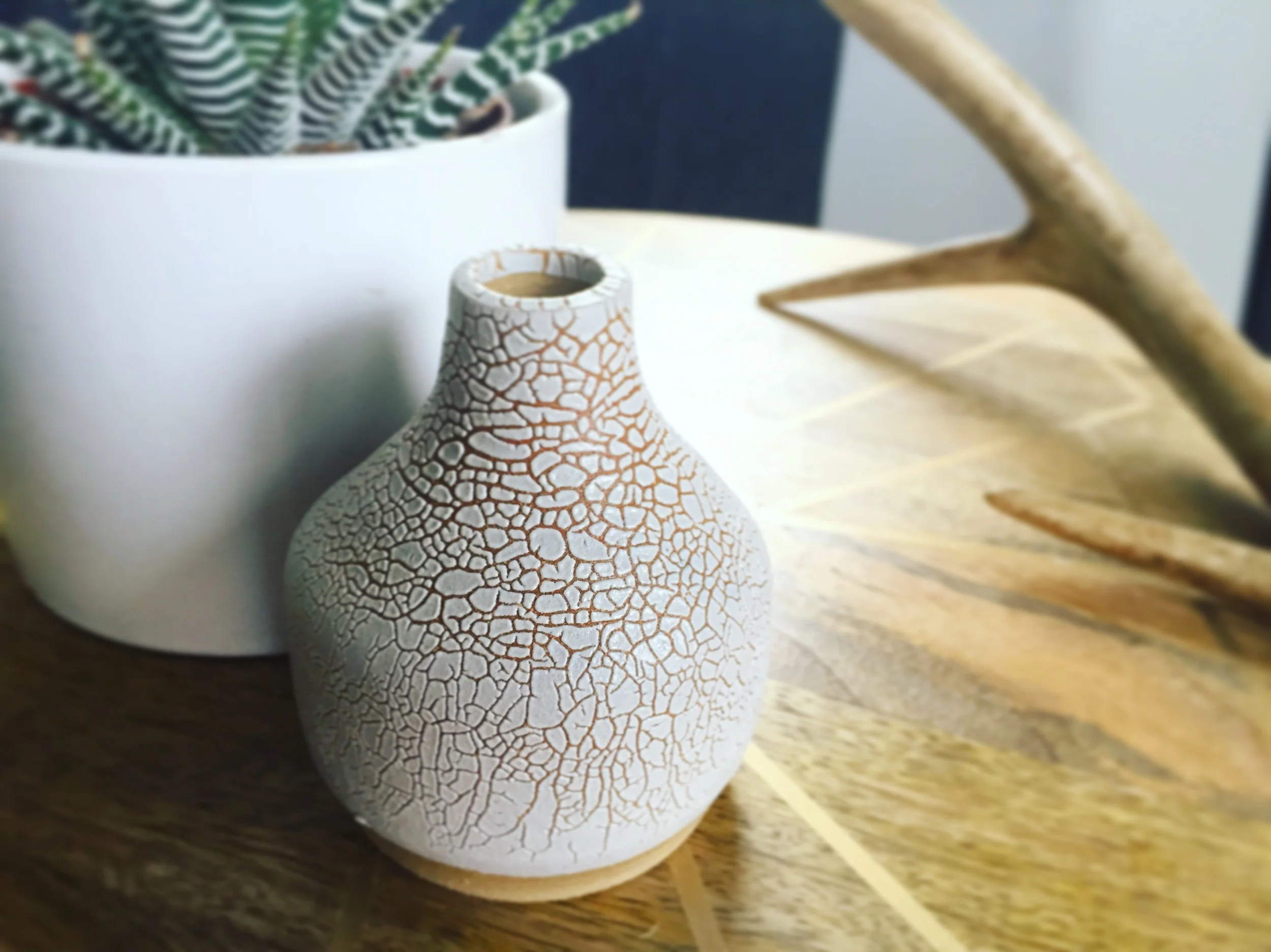 Beautiful pottery I found at a flea market in NOLA