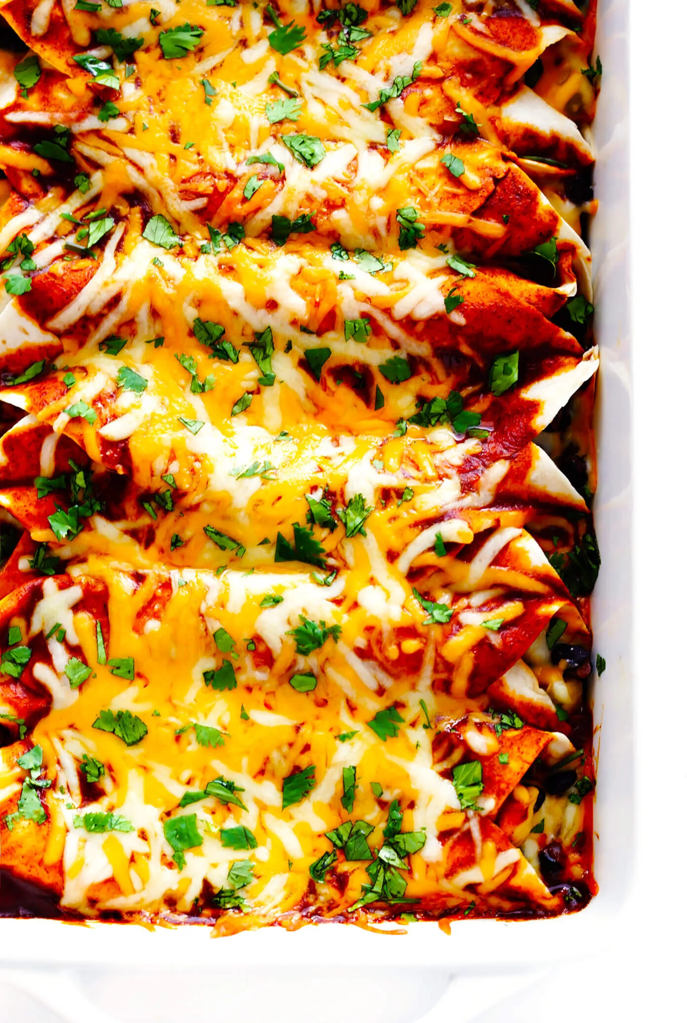 Enchiladas (Chicken or Veggie)