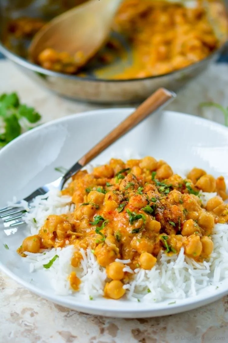 Vegan Chickpea Curry 