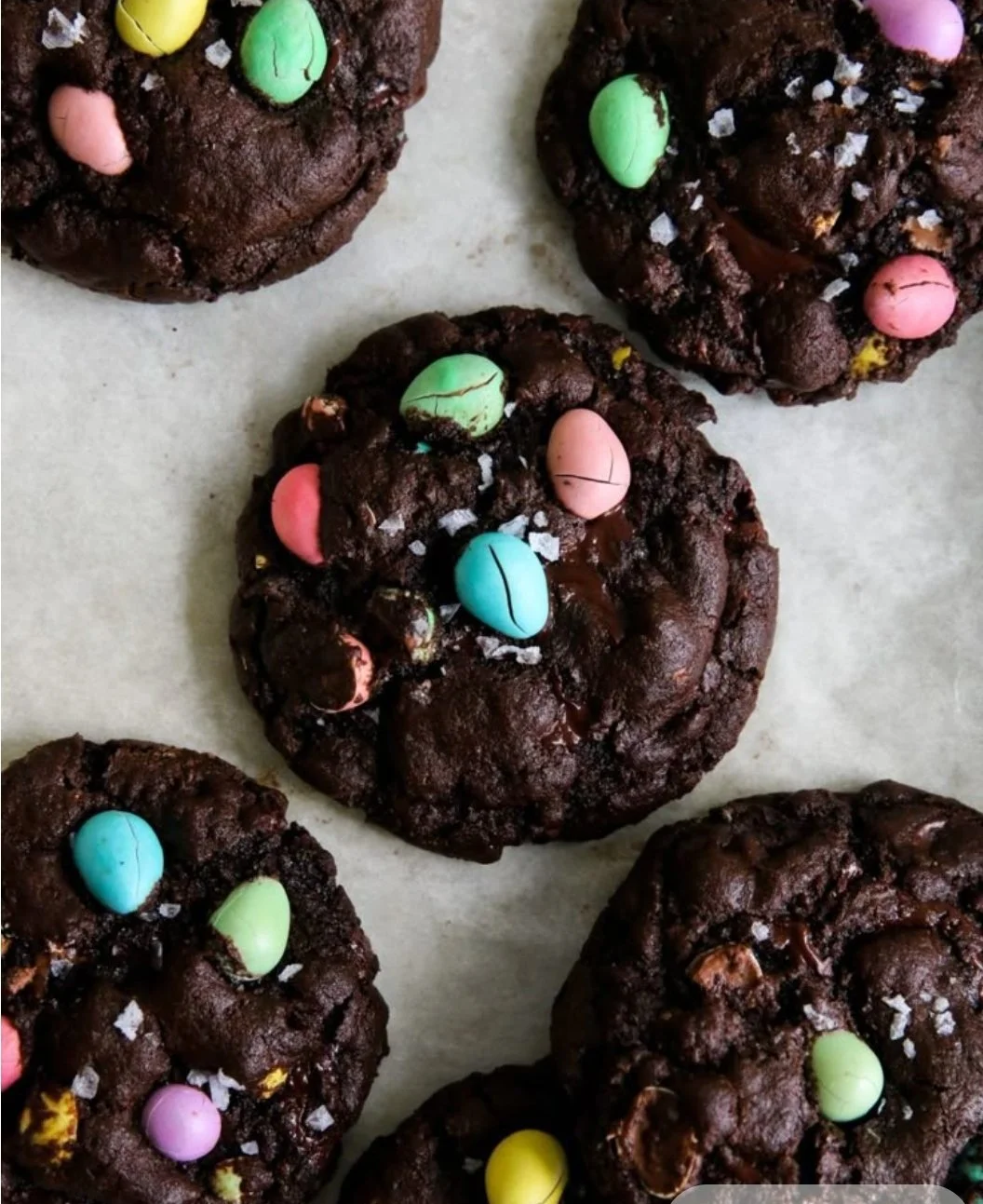 chocolate Robbins egg cookies Easter