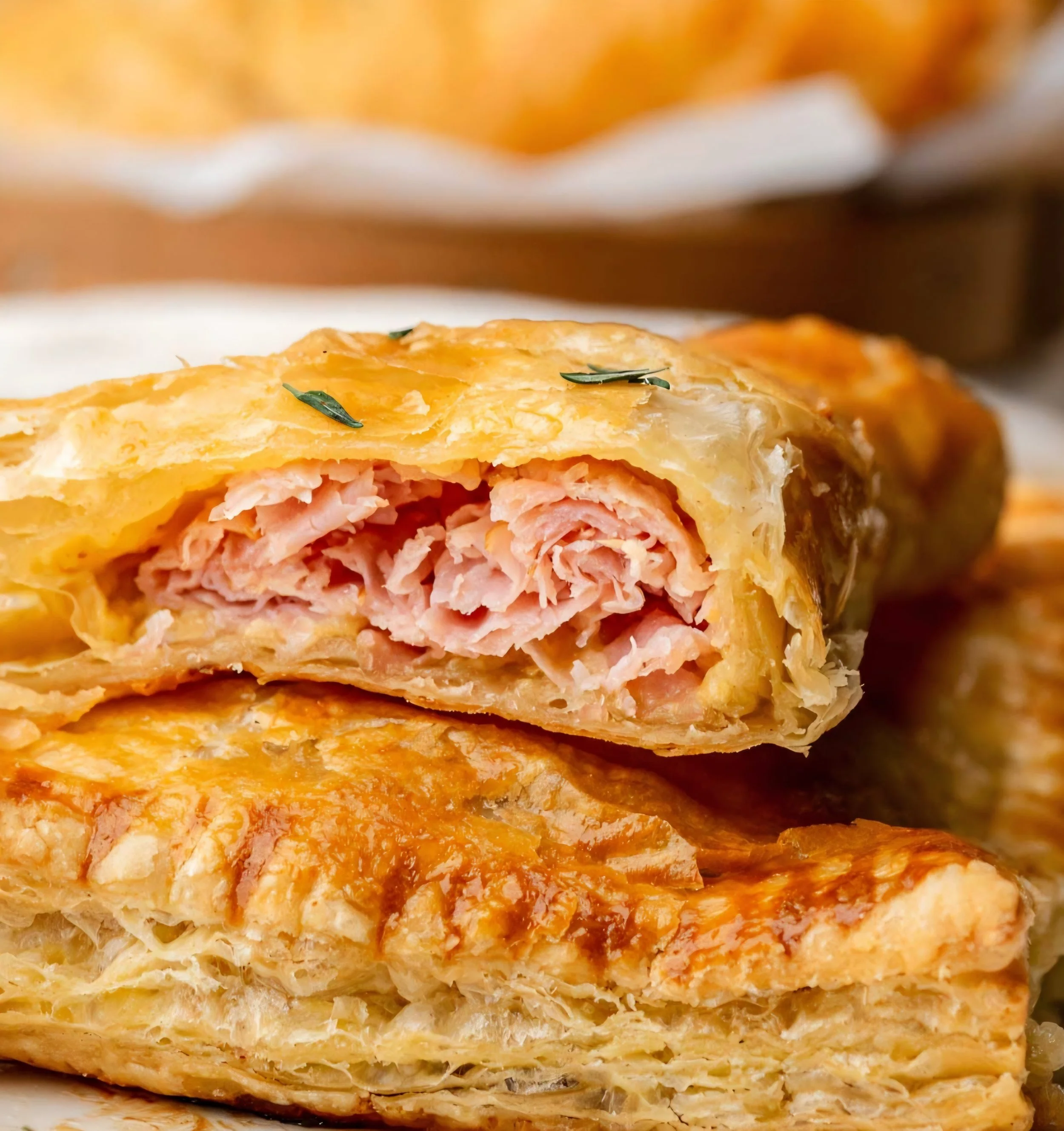 ham and cheese turnover