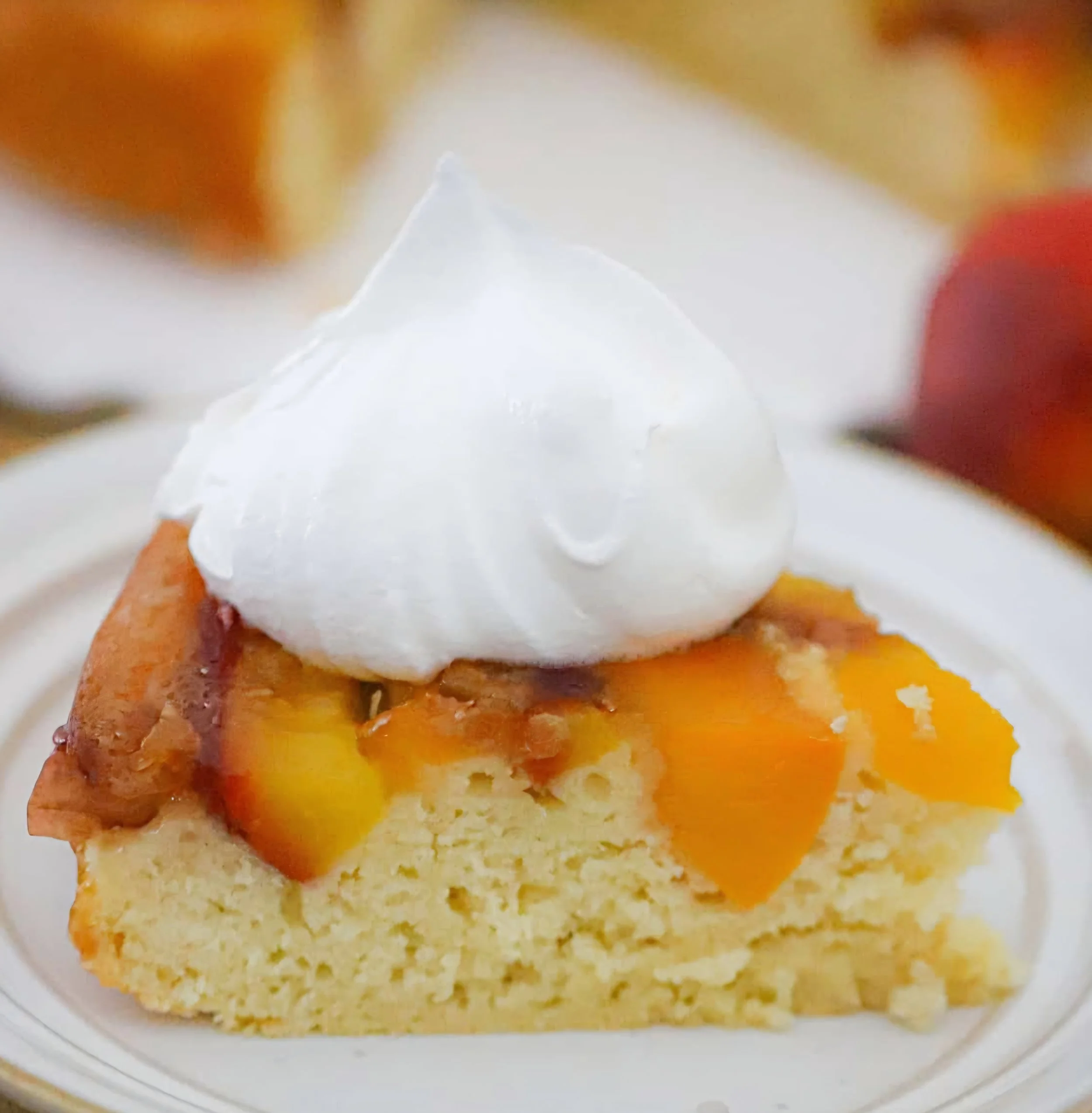 Peach Upside Down Cake