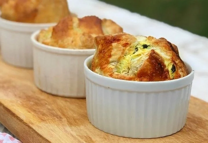 spinach egg souffle mothers day brunch picnic