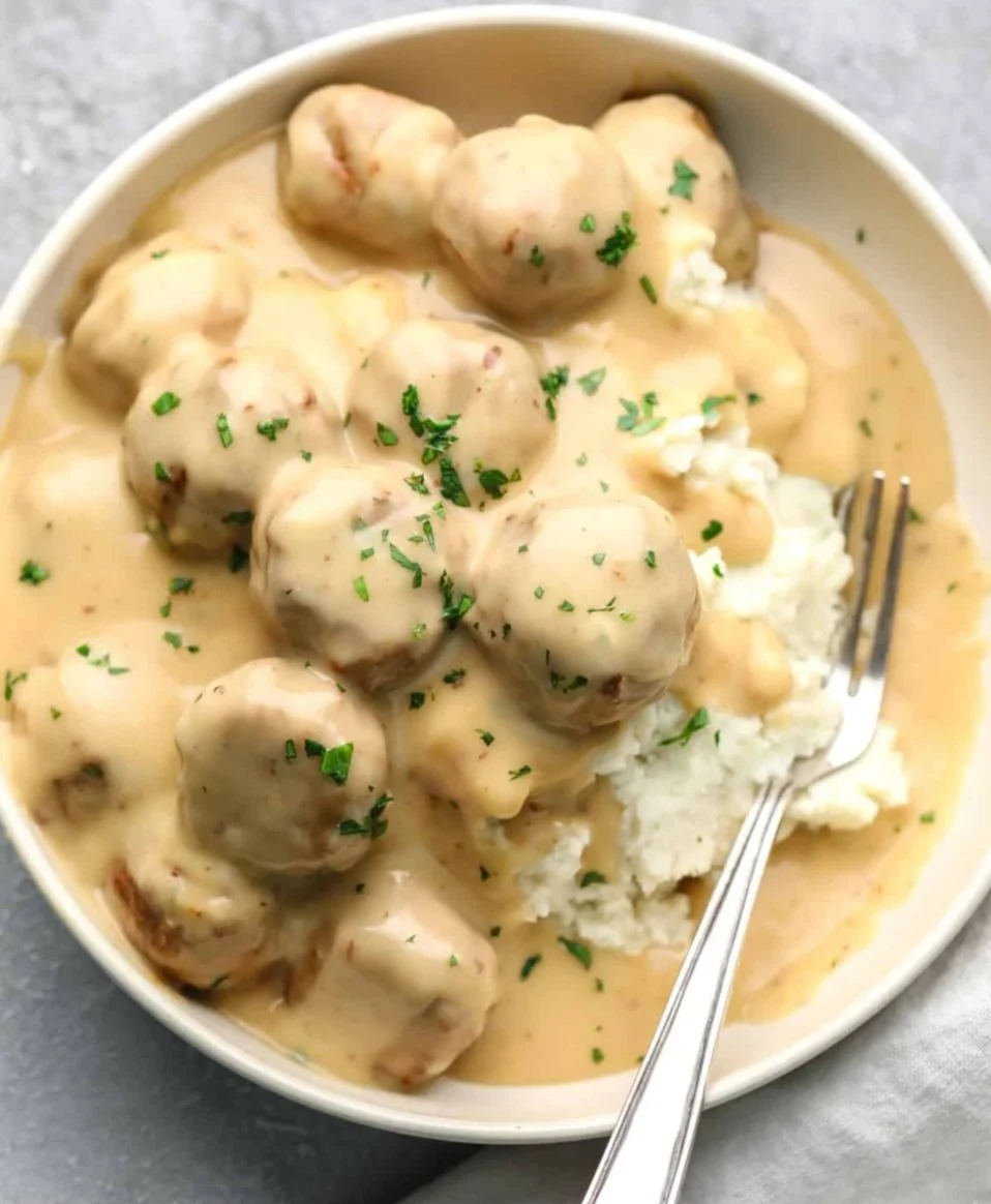 Vegan Swedish "MeatBalls"