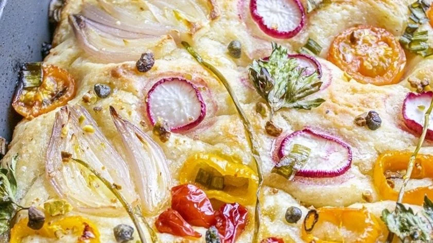 Garden Spring Focaccia