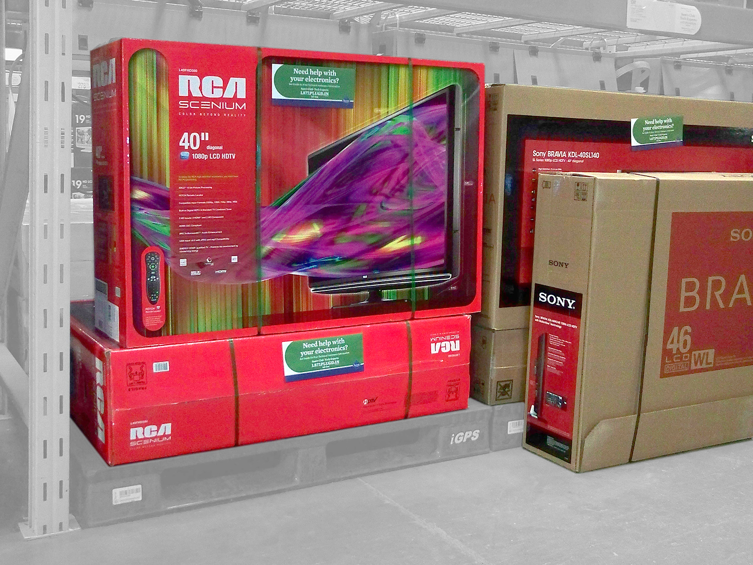 Color Beyond Reality: Big-Box Store Packaging