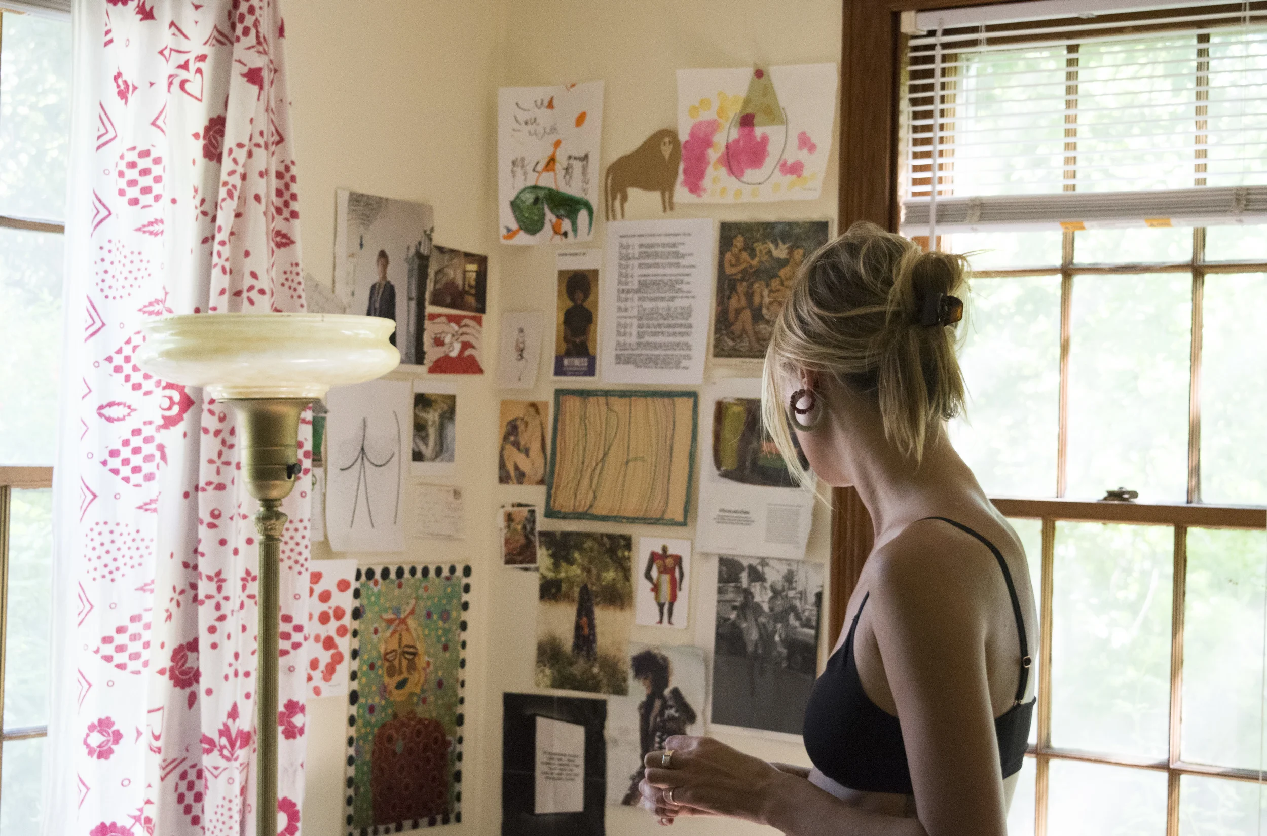 Paige Russell in her Austin studio