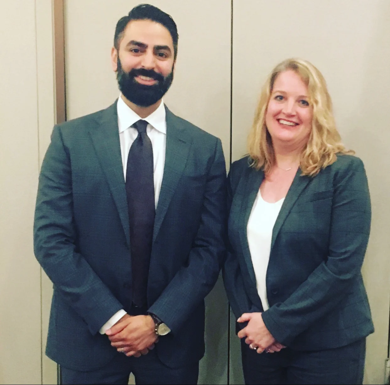 Wendy Weathers (C&A Senior Managing Attorney) & Atheeb Khateeb (C&A Managing Attorney)