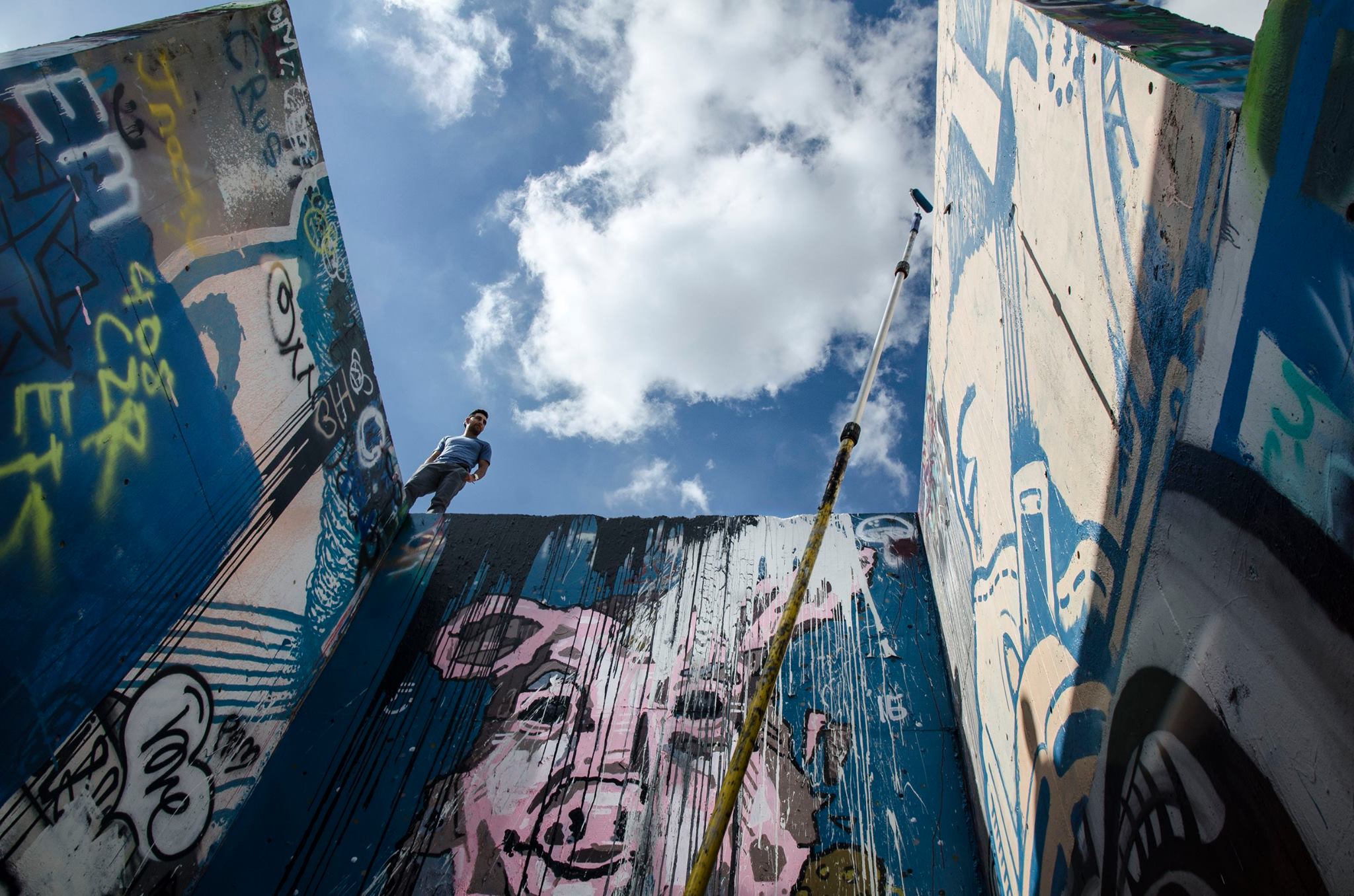   Graffiti wall in Austin, Texas  