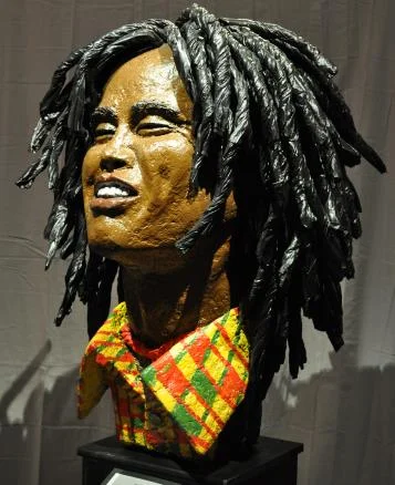   This piece was actually my son's inspiration. He said I should try to do something with a big expression and a lot of color.&nbsp;    Well, Quinton there you go. This one is for you. I love you.  