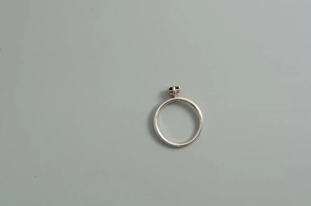 Sterling Silver Spinel Cocktail Ring