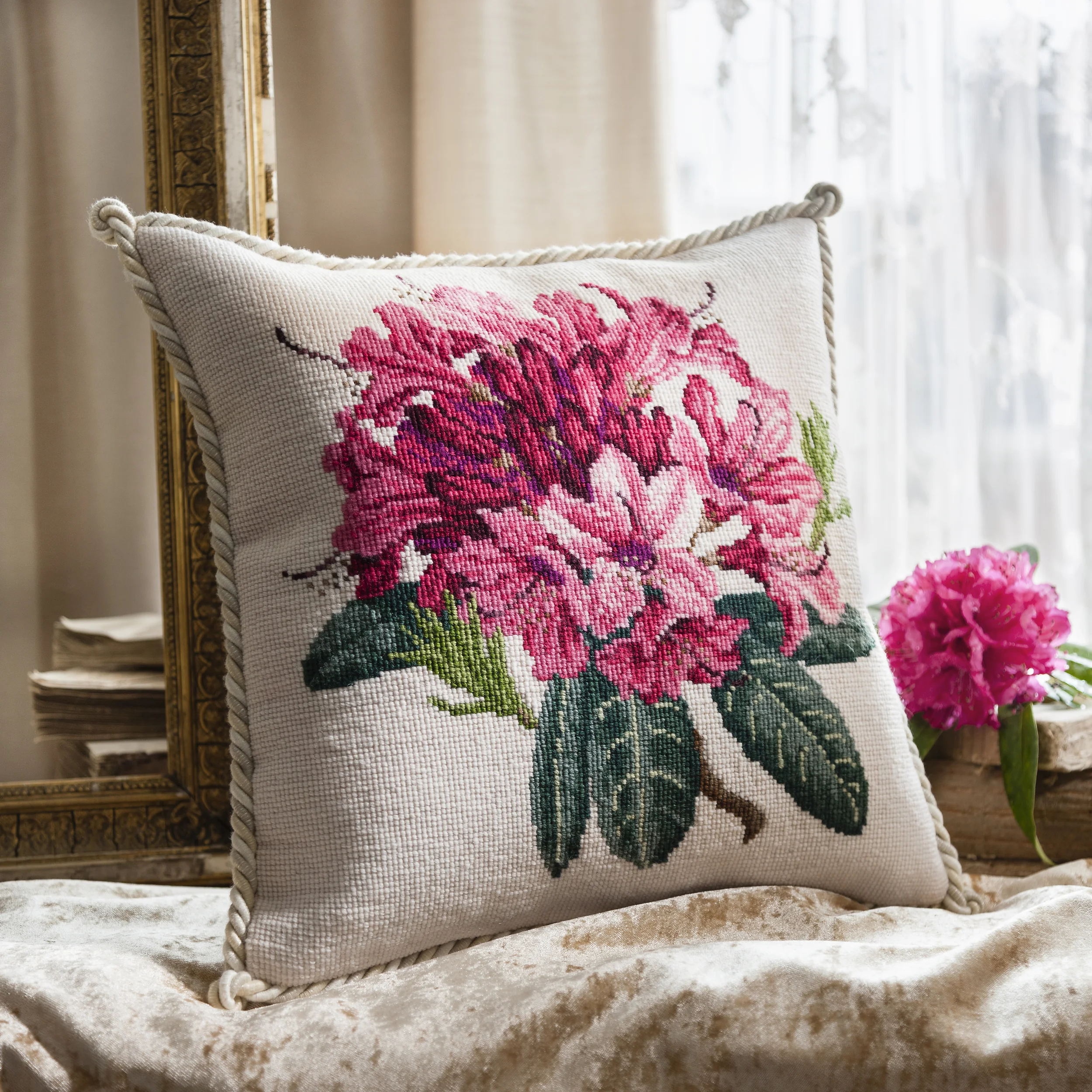 Rhododendron Cream Cushion - Blooms.jpg