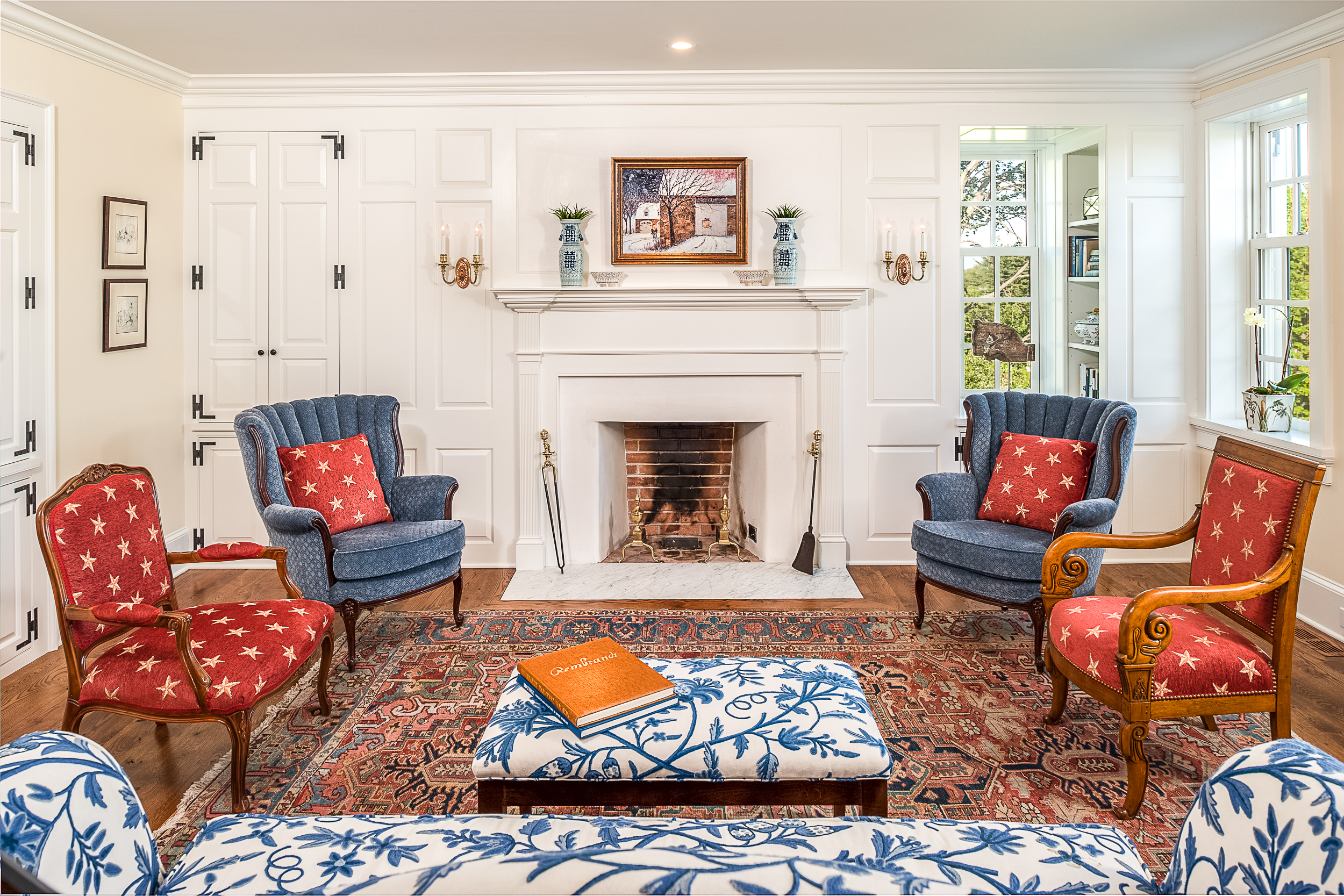 Custom built farmhouse in Malvern, PA
