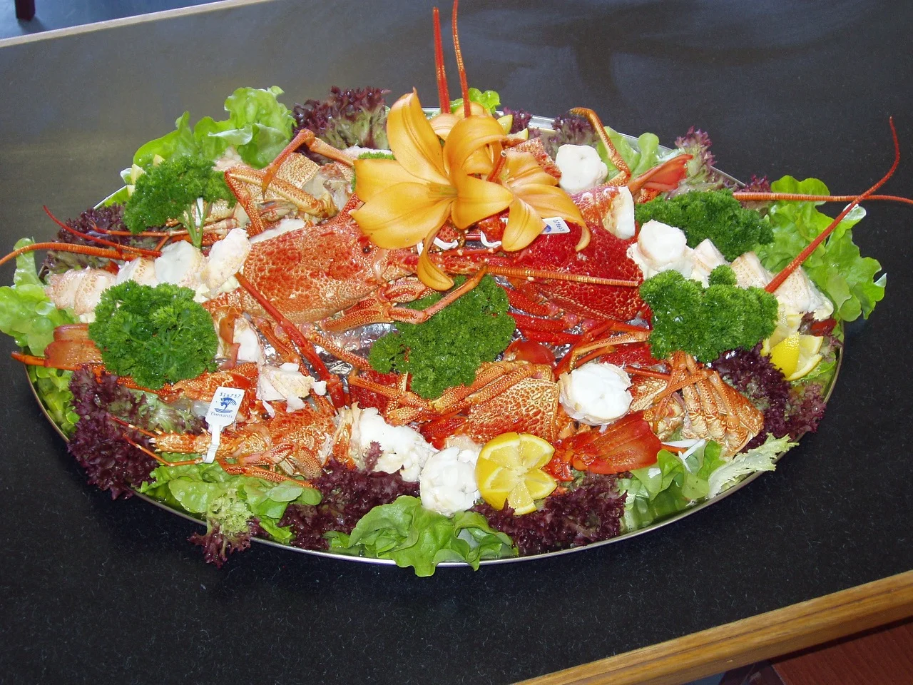 Fresh Tasmanian Crayfish. 