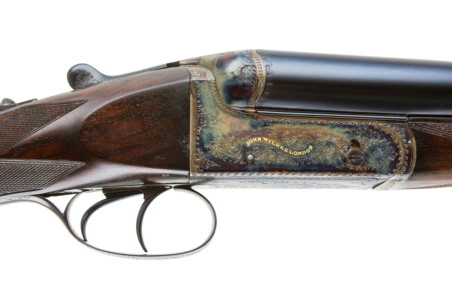 JOHN WILKES - BOXLOCK EJECTOR SXS DOUBLE RIFLE 500 NITRO EXPRESS. sold out....